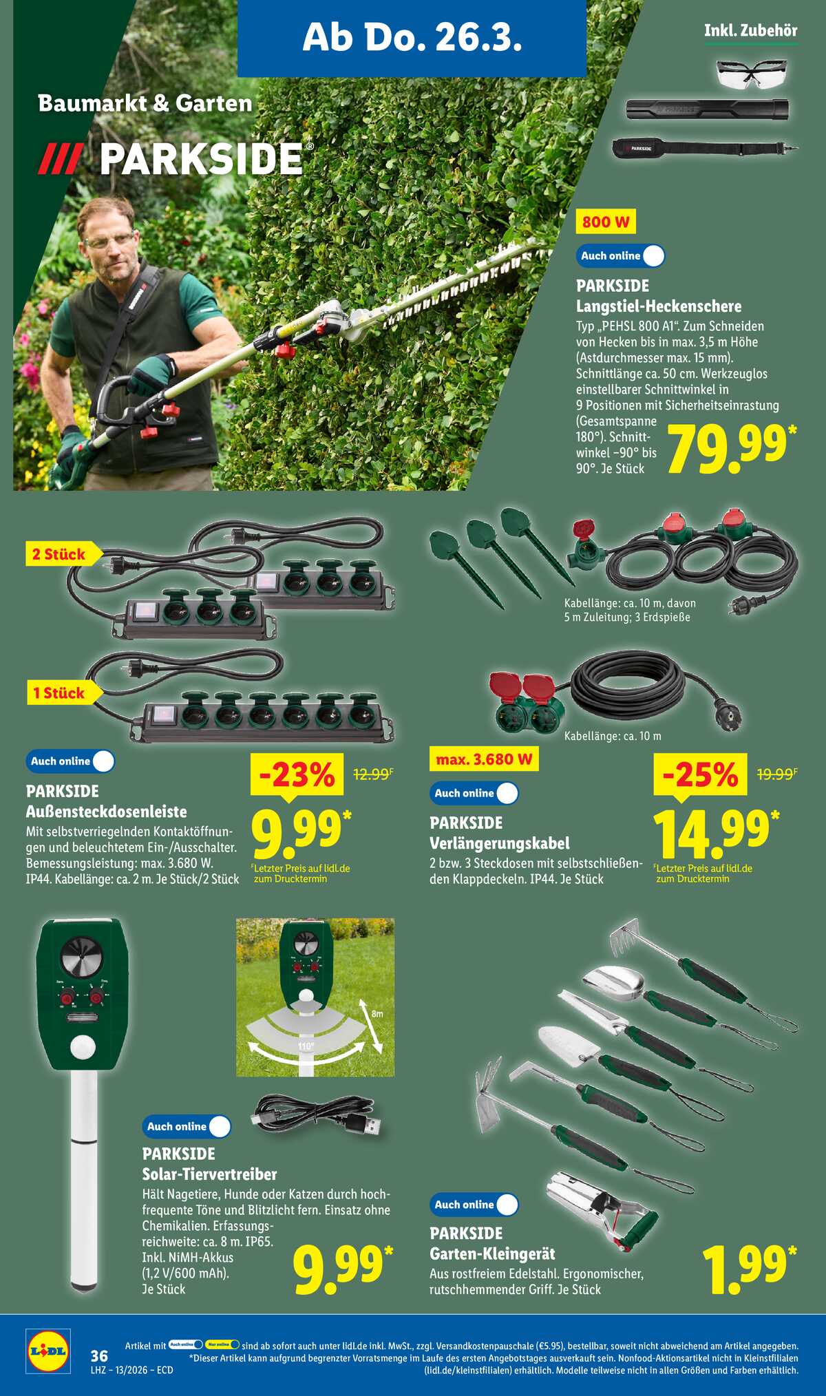 Leták Lidl Německo 23.3.-28.3.2026 strana 24