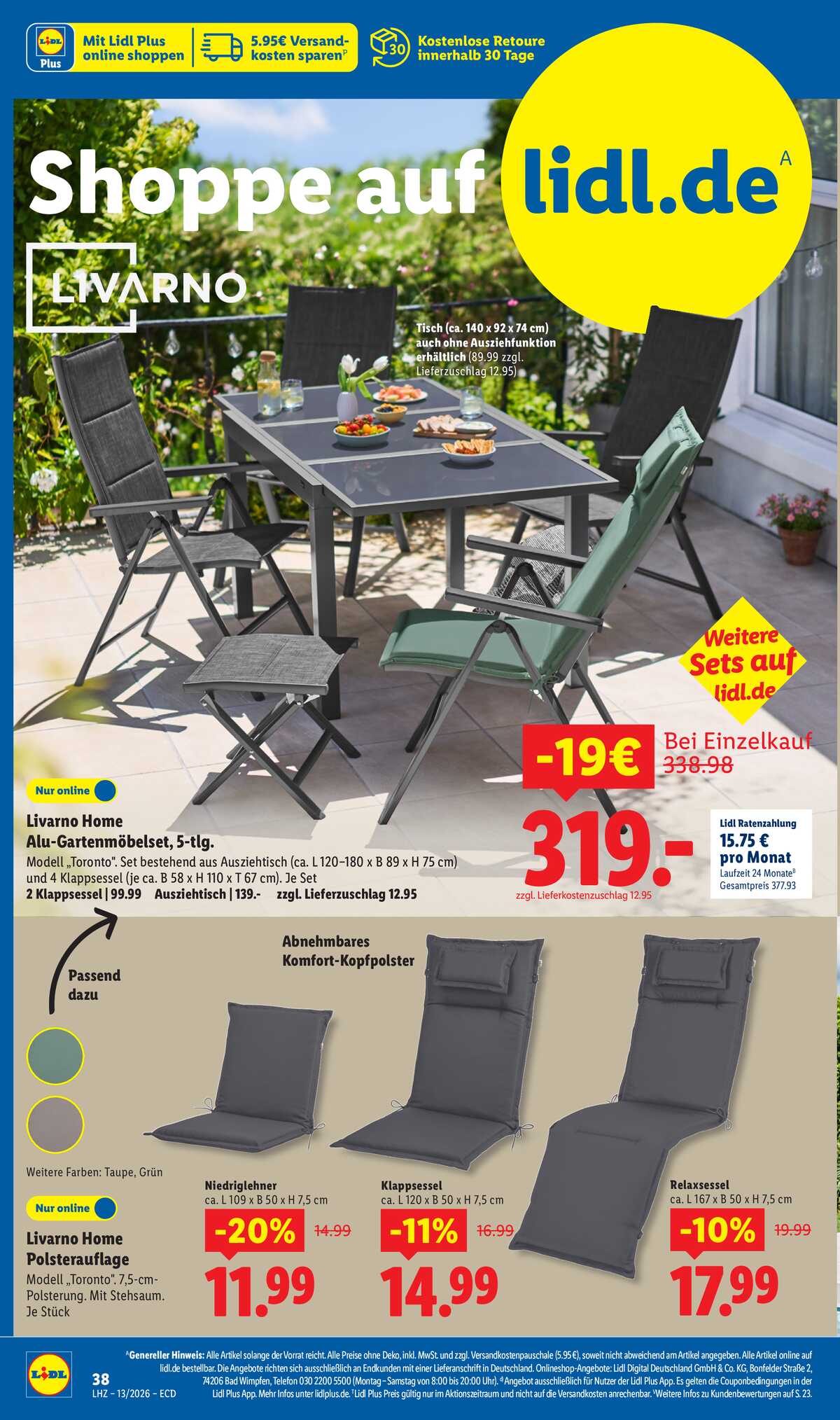 Leták Lidl Německo 23.3.-28.3.2026 strana 26