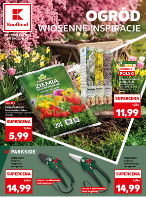 Leták Kaufland Polsko 12.3.-18.3.2026 - Zahrada