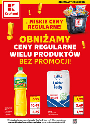 Leták Kaufland Polsko 5.3.-11.3.2026 - Nízké běžné ceny