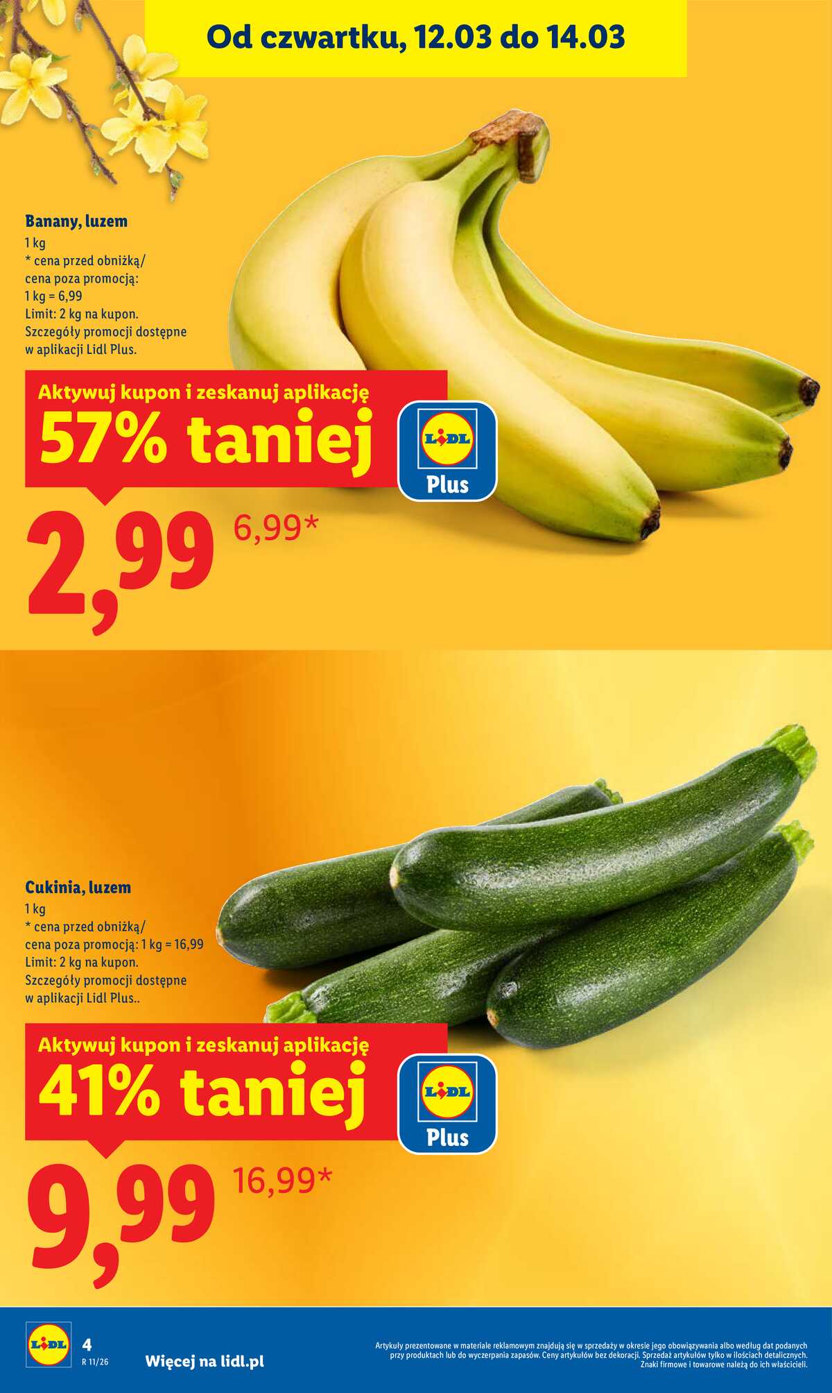 Leták Lidl Polsko 12.3.-14.3.2026 strana 4