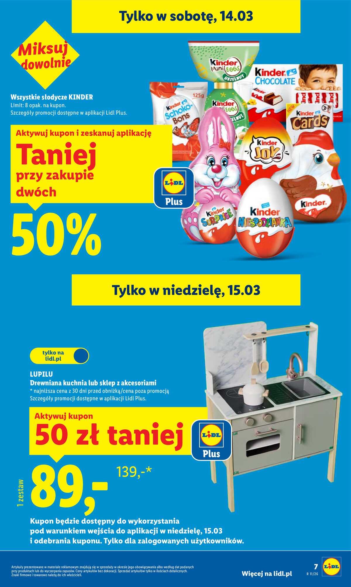 Leták Lidl Polsko 12.3.-14.3.2026 strana 7