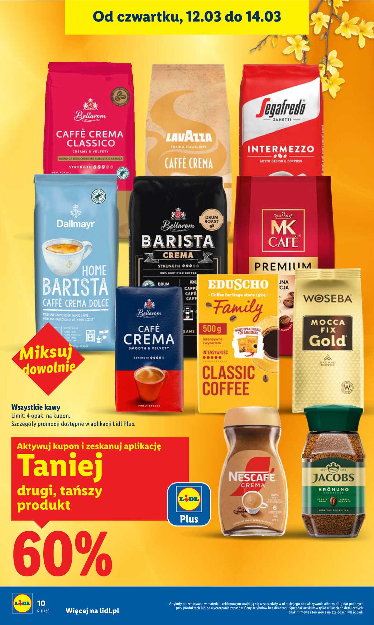 Leták Lidl Polsko 12.3.-14.3.2026 strana 10