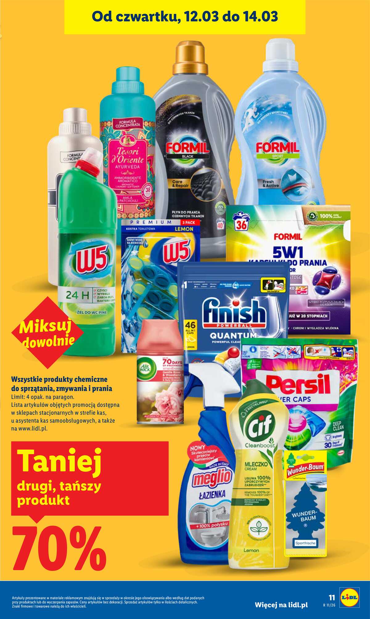 Leták Lidl Polsko 12.3.-14.3.2026 strana 11