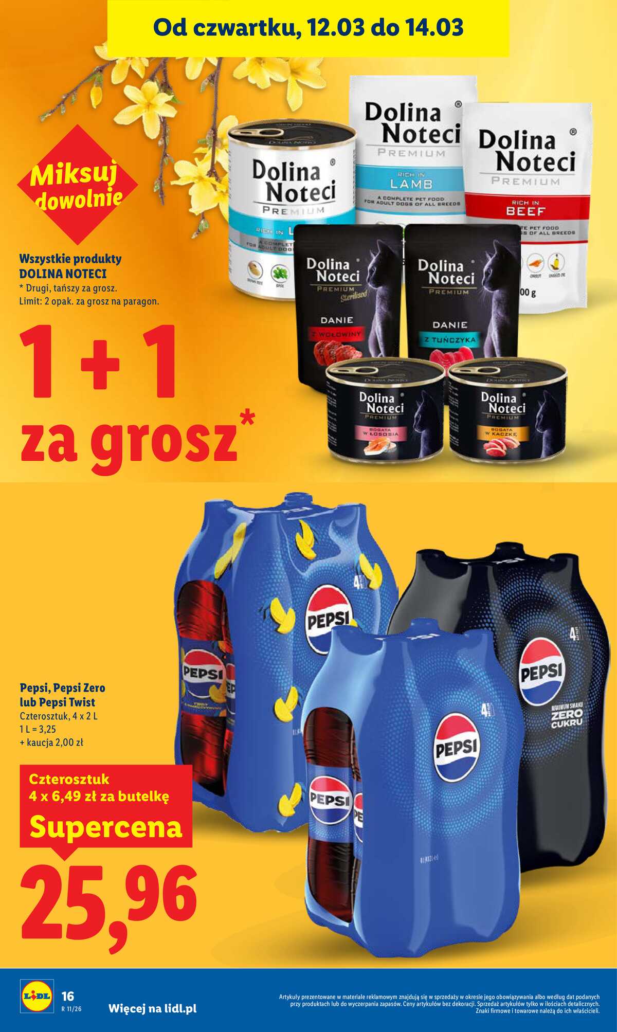 Leták Lidl Polsko 12.3.-14.3.2026 strana 16
