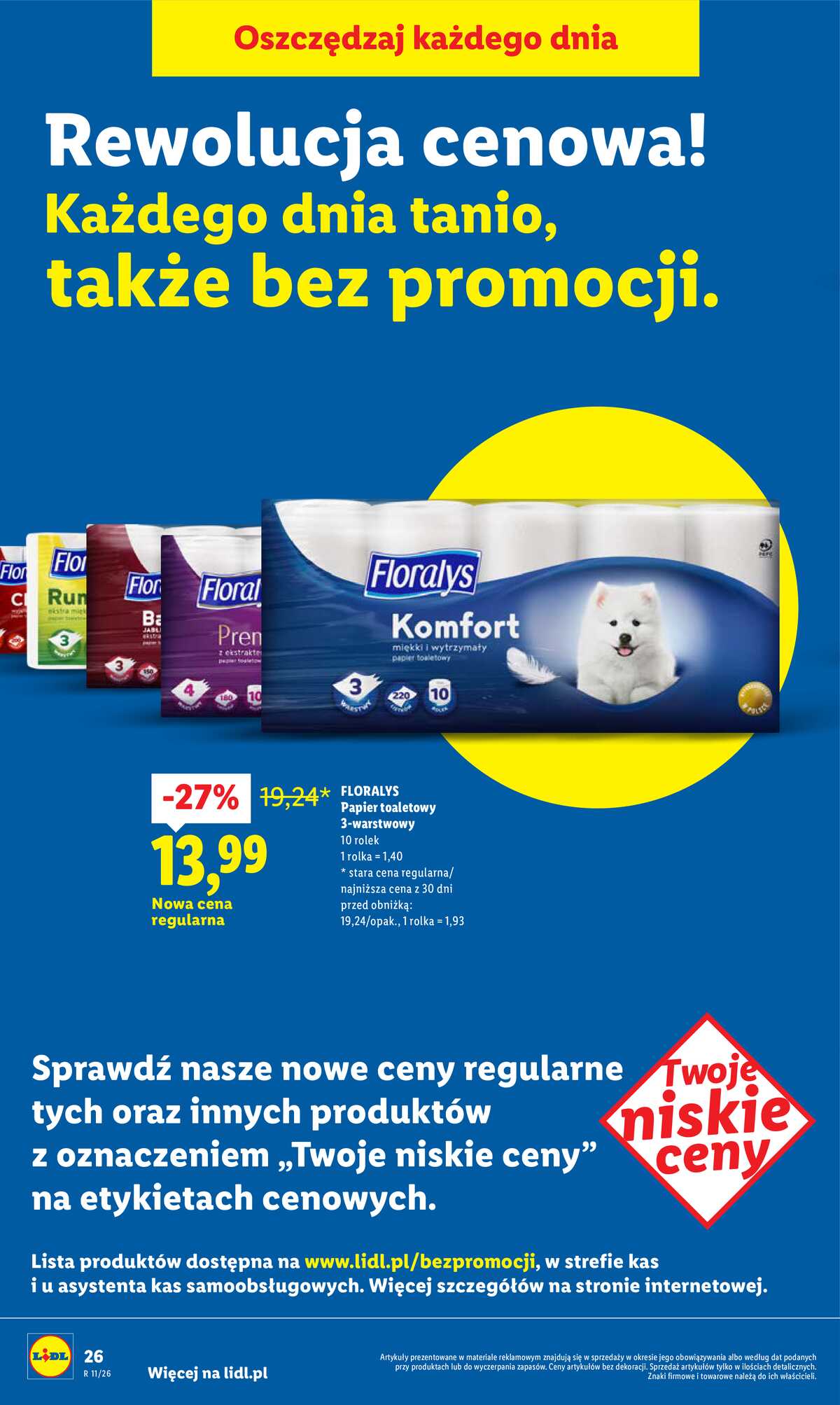Leták Lidl Polsko 12.3.-14.3.2026 strana 26