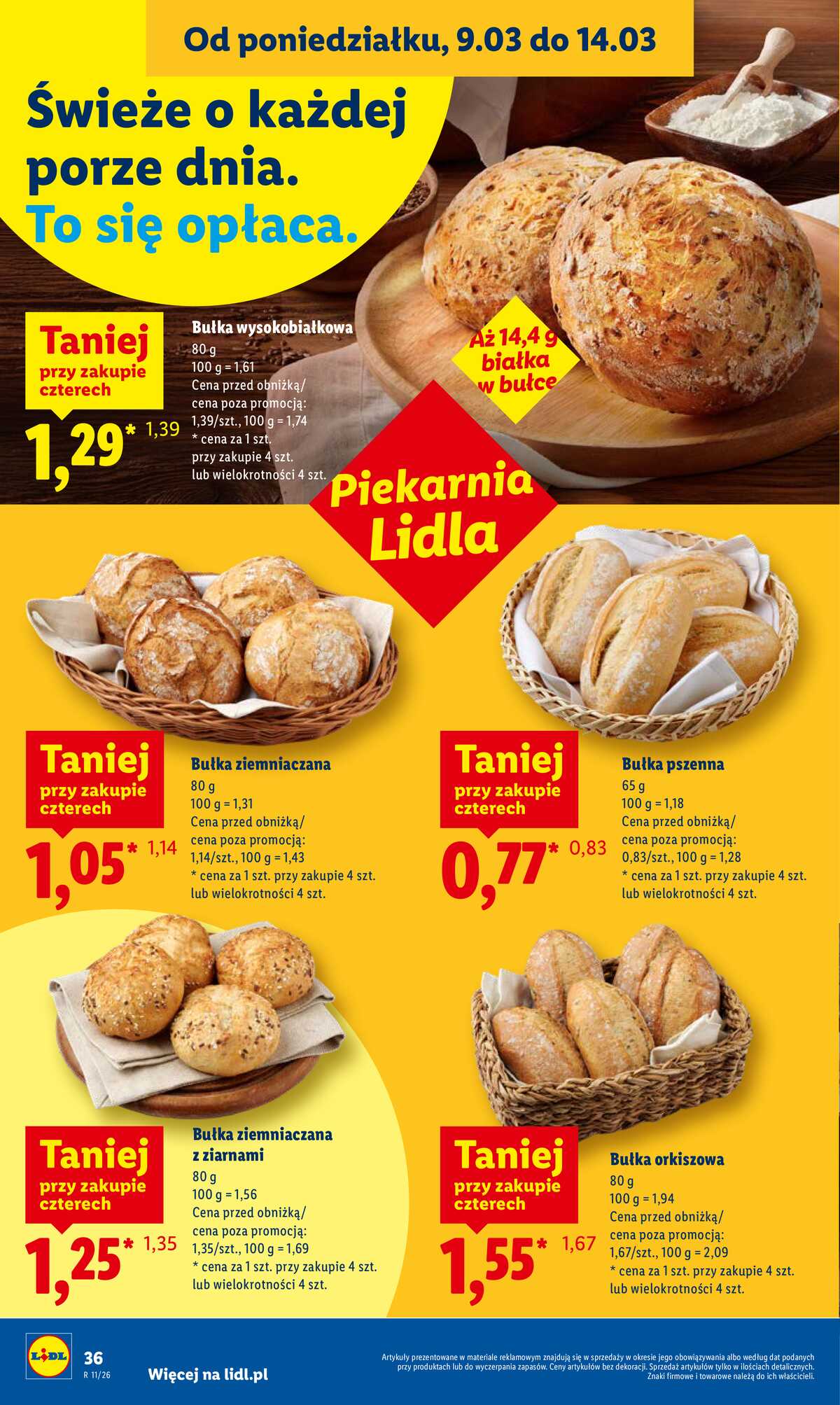 Leták Lidl Polsko 12.3.-14.3.2026 strana 38