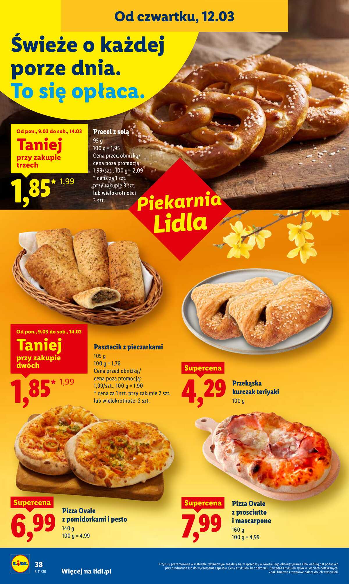 Leták Lidl Polsko 12.3.-14.3.2026 strana 40