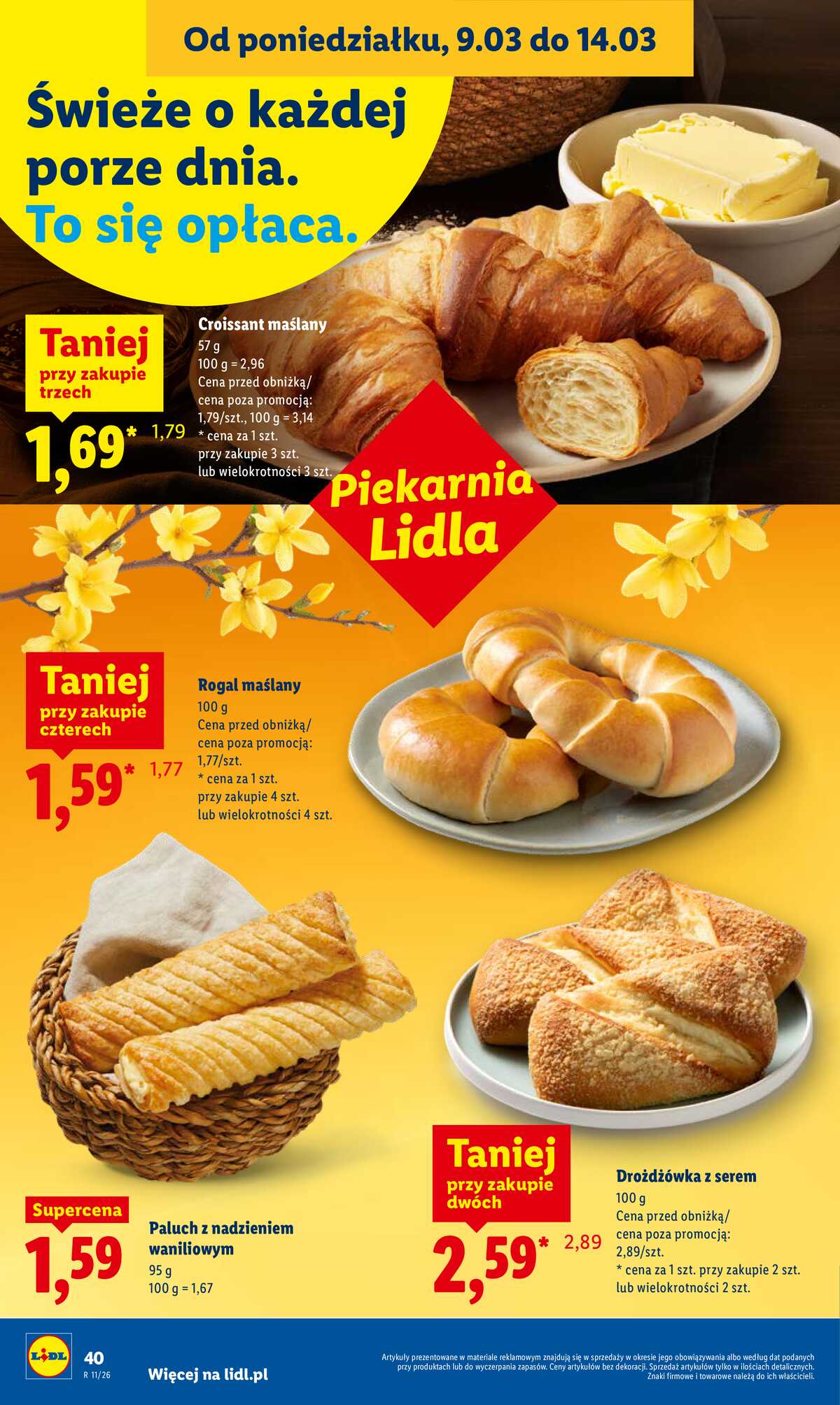 Leták Lidl Polsko 12.3.-14.3.2026 strana 42