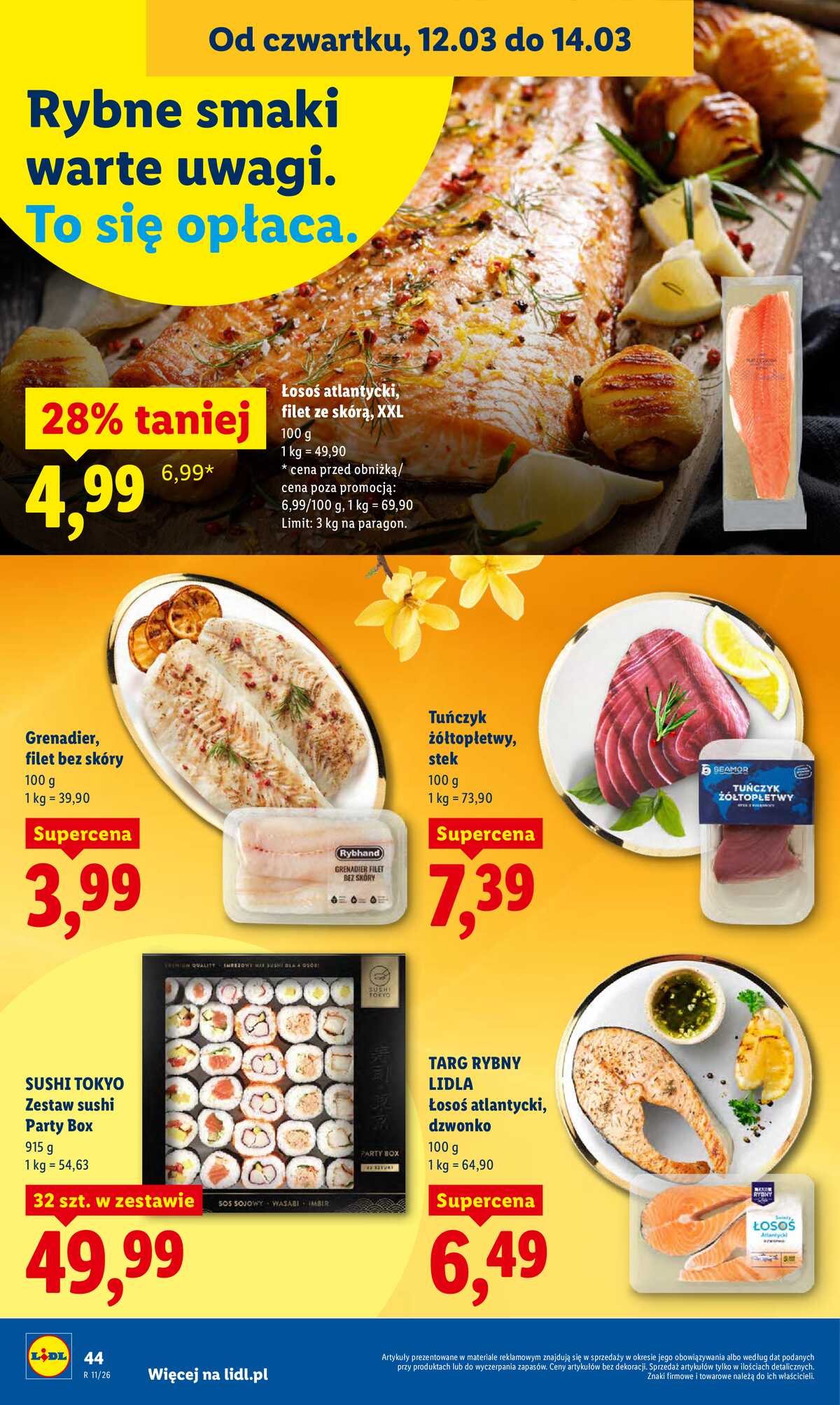 Leták Lidl Polsko 12.3.-14.3.2026 strana 46