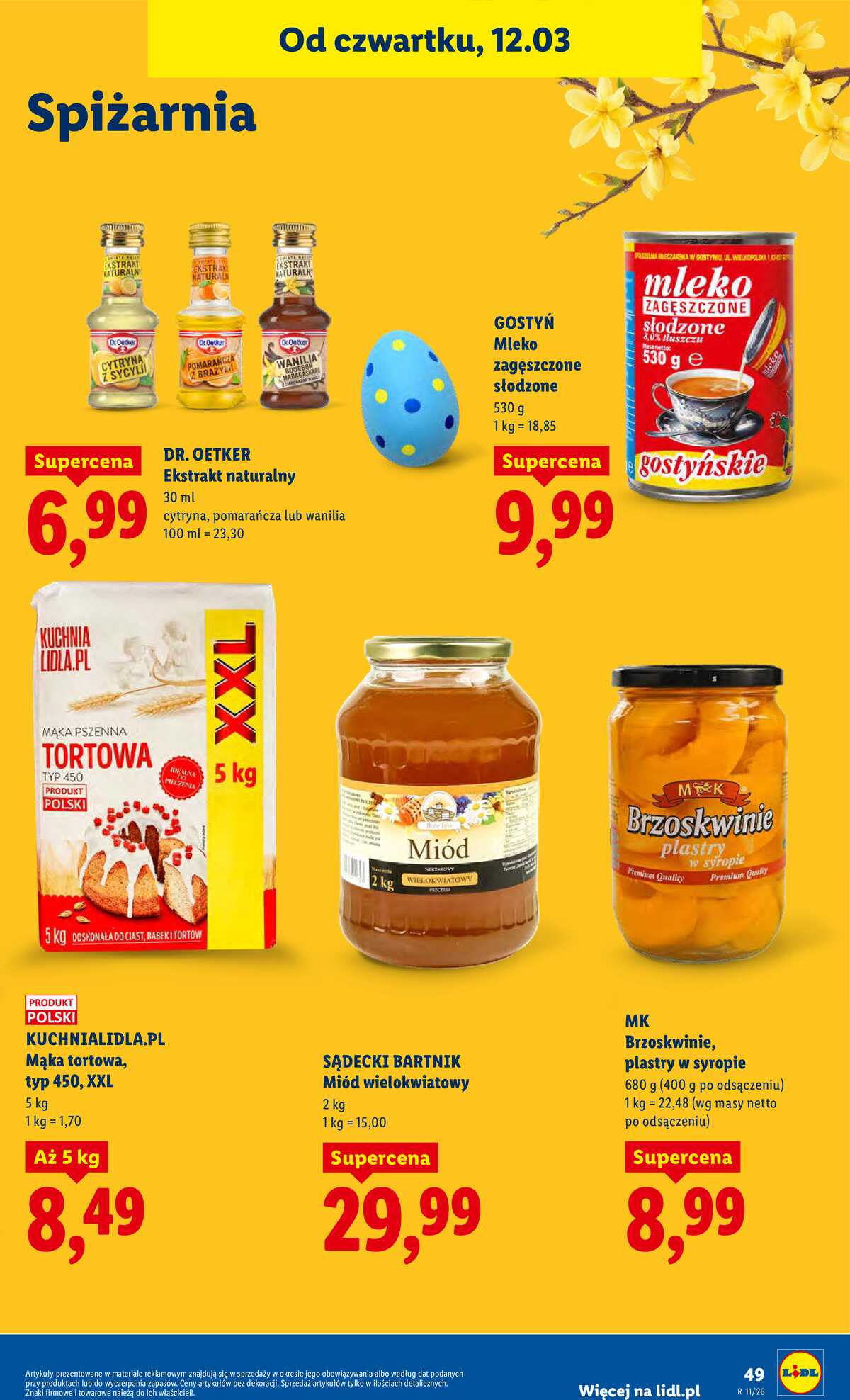 Leták Lidl Polsko 12.3.-14.3.2026 strana 51