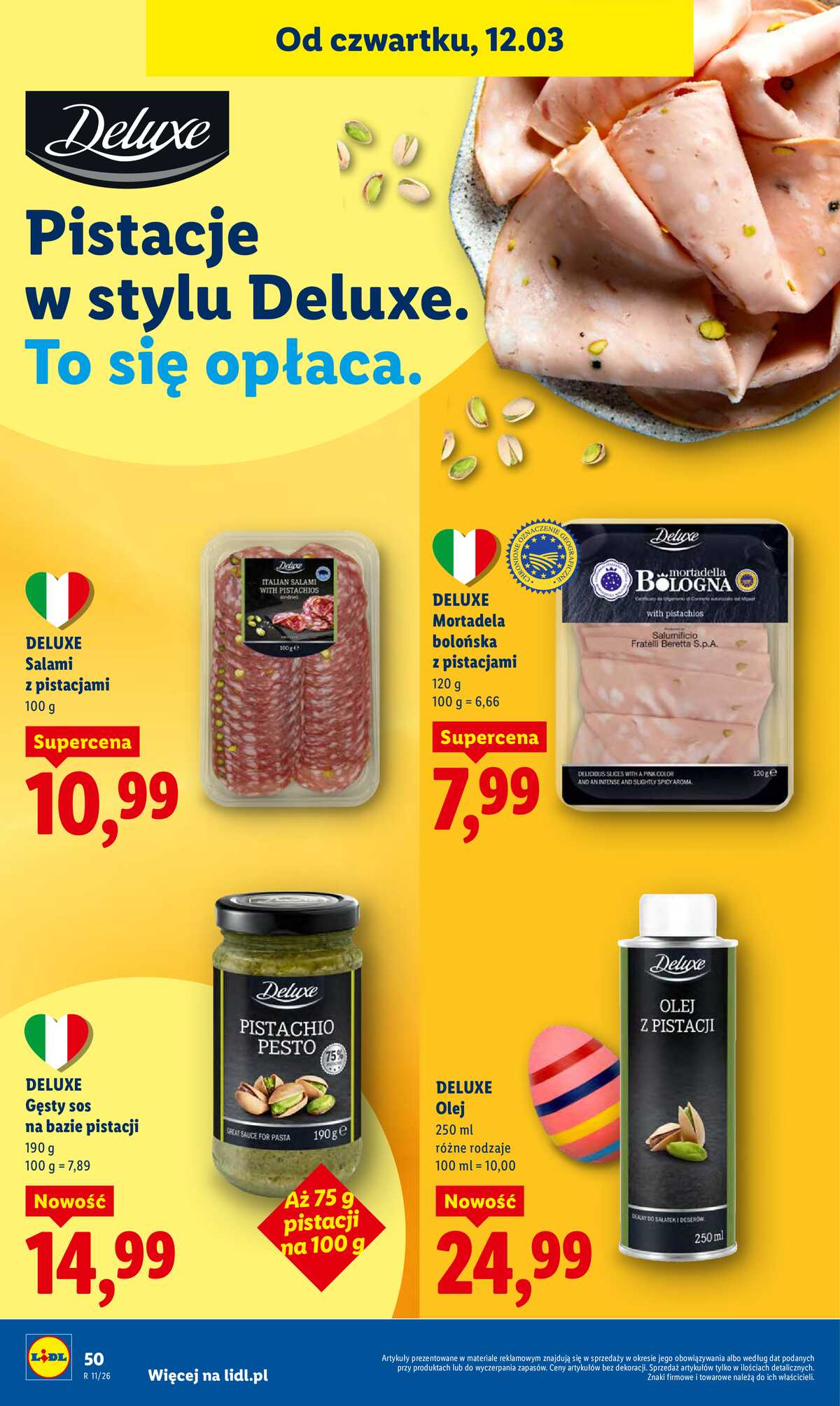 Leták Lidl Polsko 12.3.-14.3.2026 strana 52