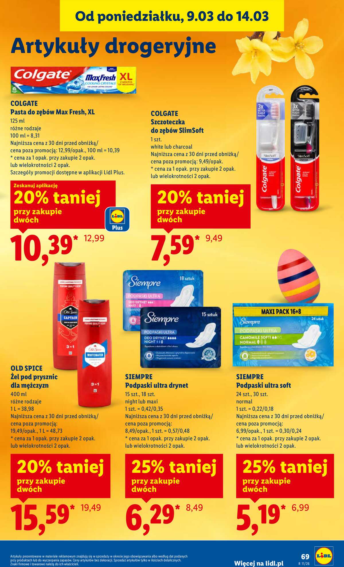 Leták Lidl Polsko 12.3.-14.3.2026 strana 71