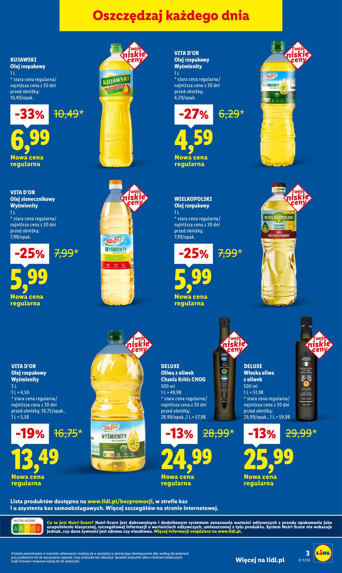 Leták Lidl Polsko 1.3.-31.3.2026 - Cenová revoluce! strana 3