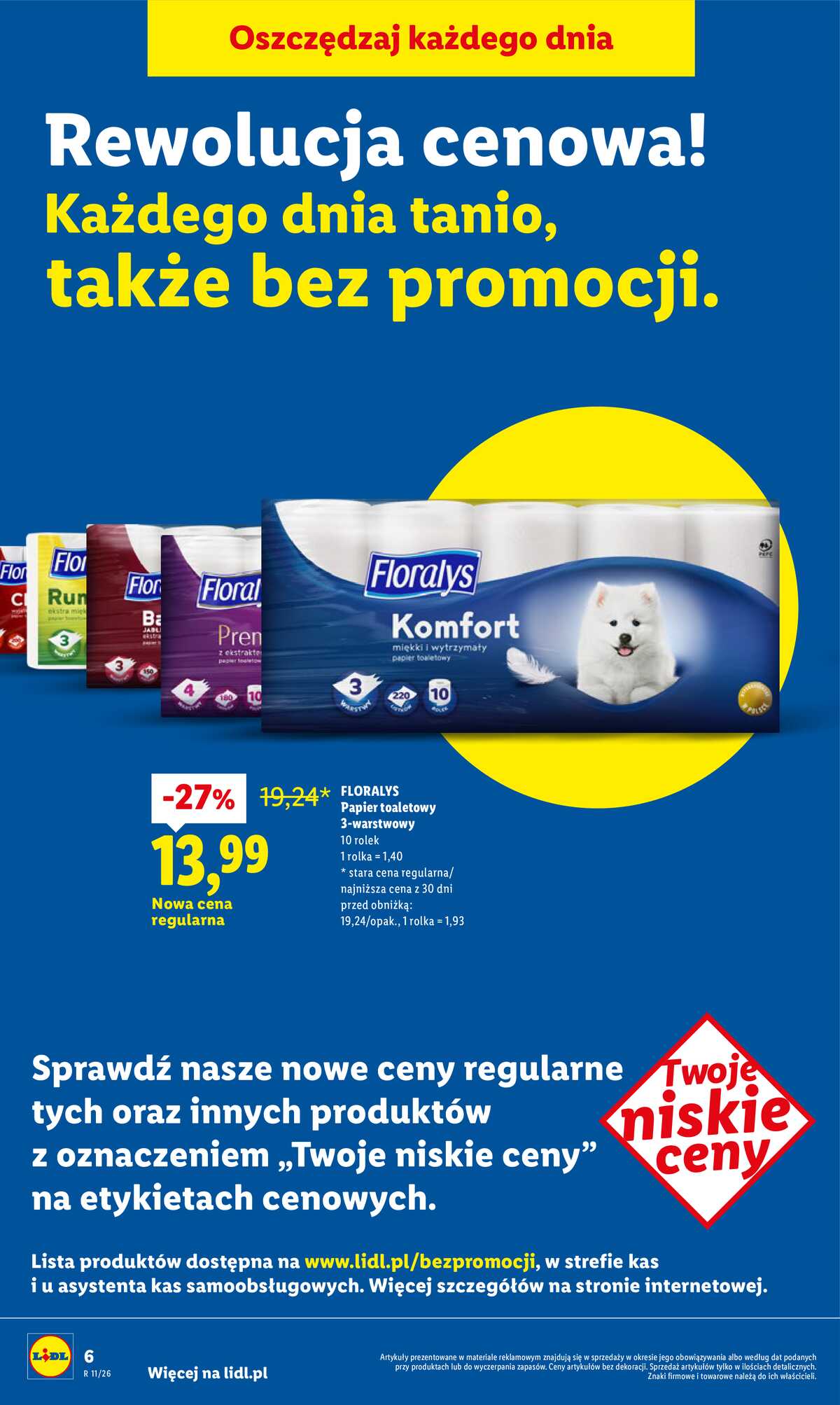 Leták Lidl Polsko 1.3.-31.3.2026 - Cenová revoluce! strana 6
