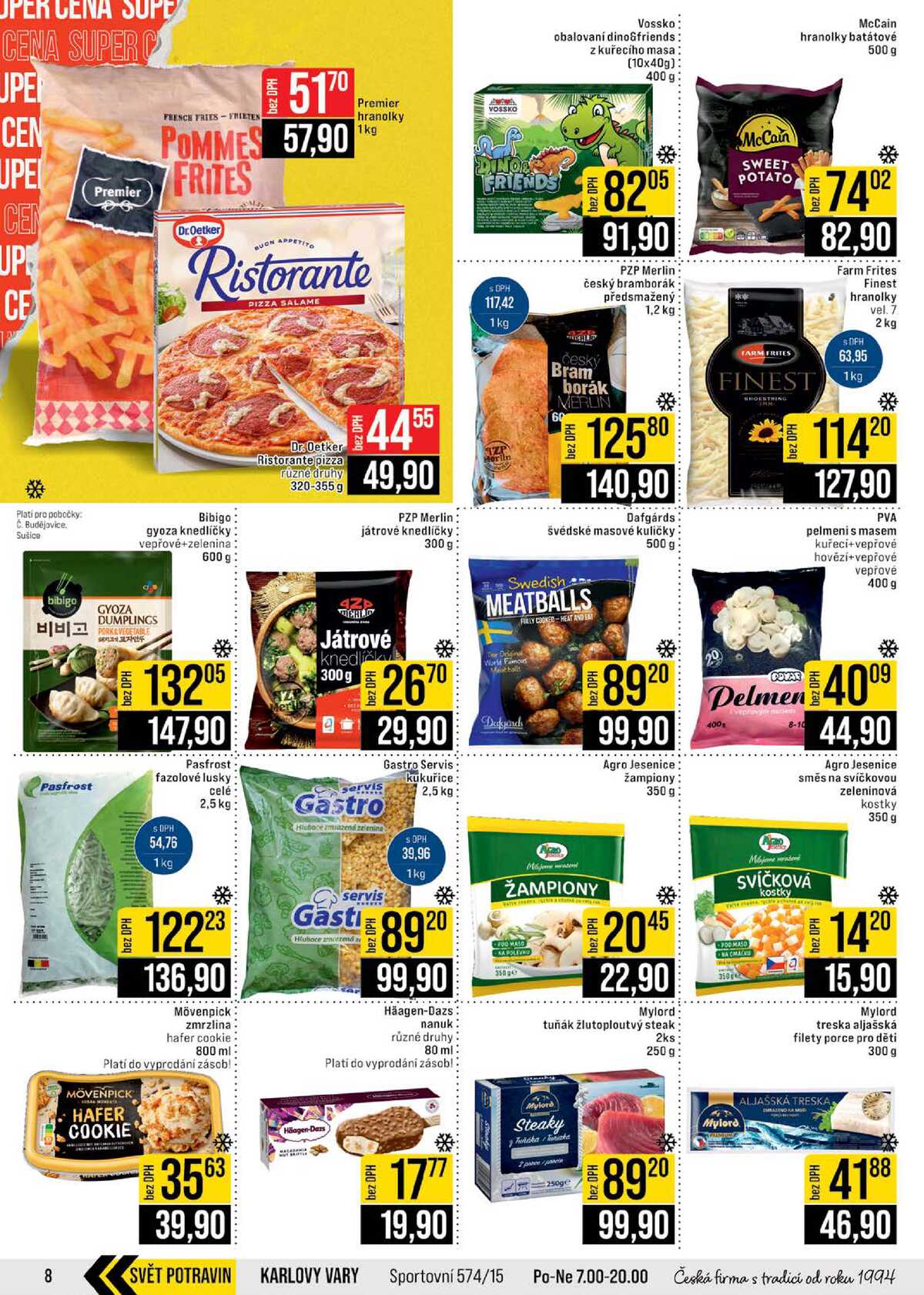 JIP Cash & Carry České Budějovice, Most, Náchod, Polička, Sušice a Svoboda nad Úpou od 11.3. do 17.3.2026 strana 8