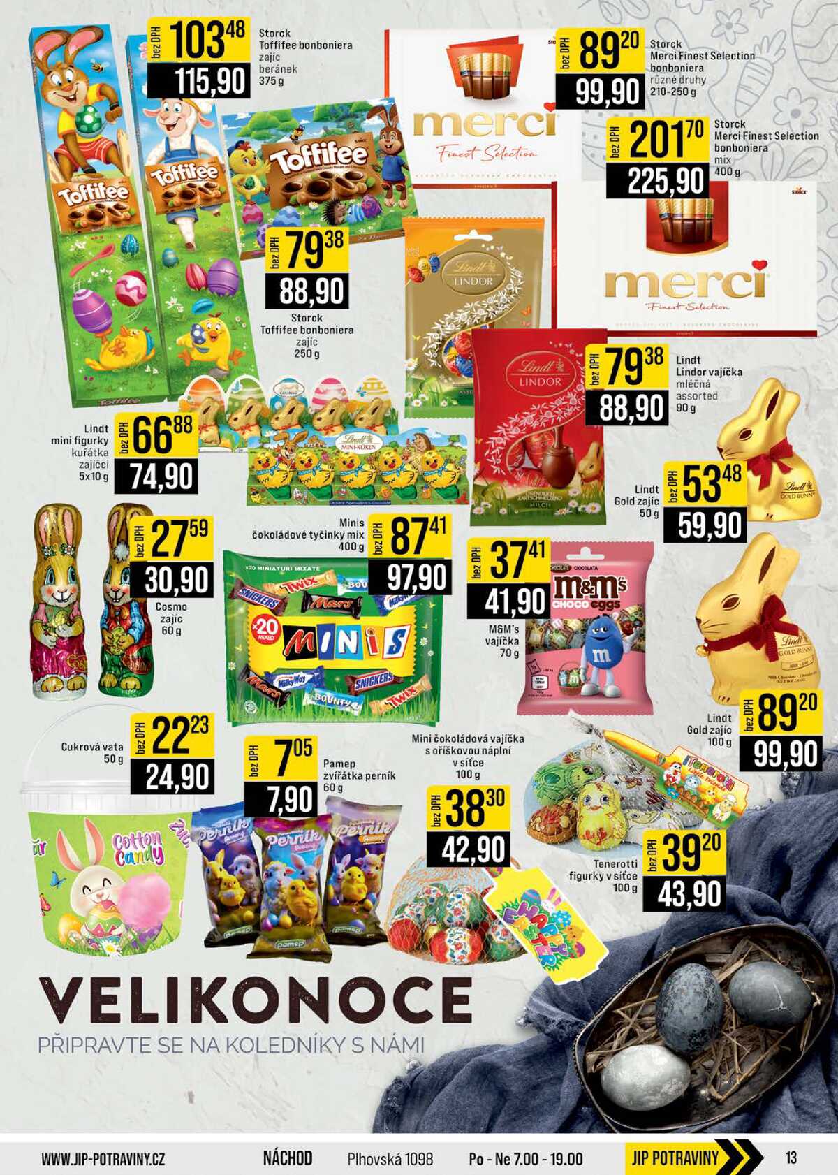 JIP Cash & Carry České Budějovice, Most, Náchod, Polička, Sušice a Svoboda nad Úpou od 11.3. do 17.3.2026 strana 13