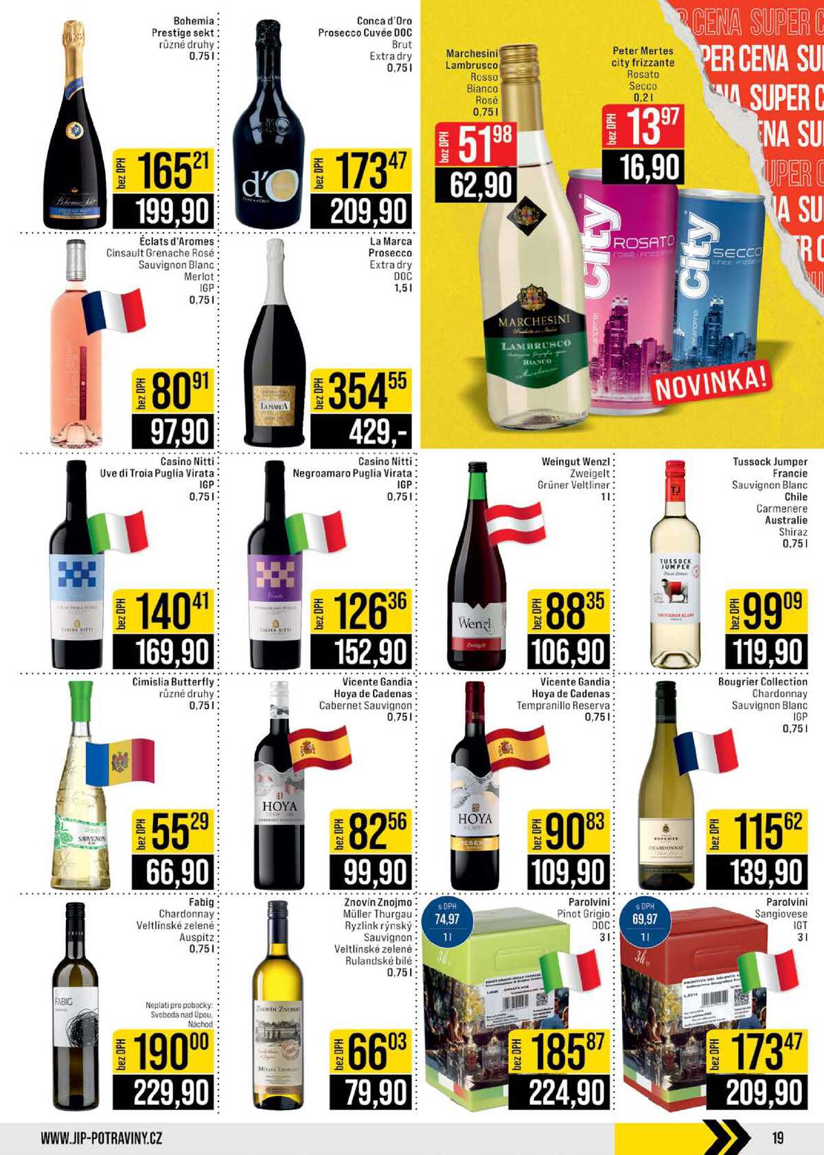 JIP Cash & Carry České Budějovice, Most, Náchod, Polička, Sušice a Svoboda nad Úpou od 11.3. do 17.3.2026 strana 19