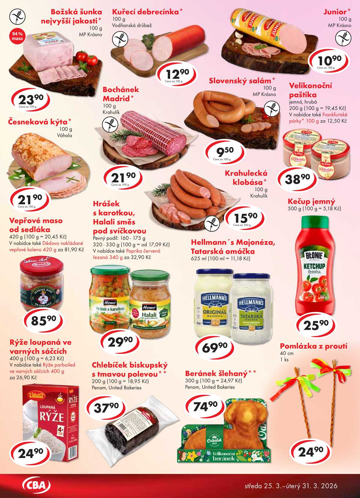 CBA Premium od 25.3. do 31.3.2026 strana 3