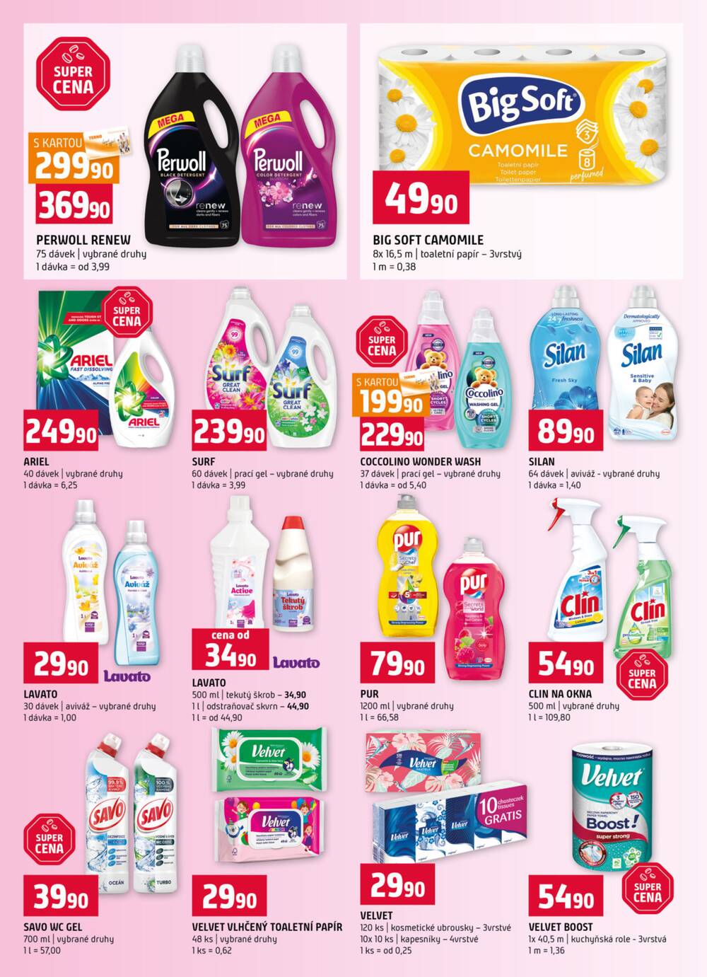 Leták Terno - Terno České Budějovice, Hradec Králové, Olomouc, Třeboň, Trhové Sviny, Týn nad Vltavou, Borovany, Bechyně 18.3. - 24.3. - strana 15