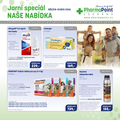 Pharma Point JARO od 16.3. do 12.4.2026