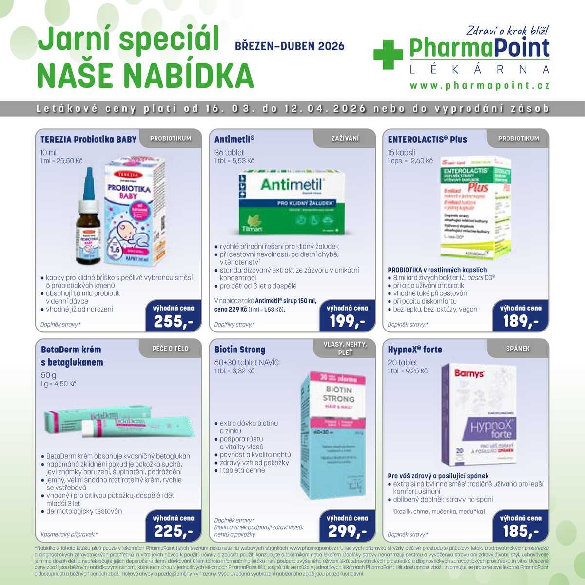 Pharma Point JARO II. od 16.3. do 12.4.2026 strana 3