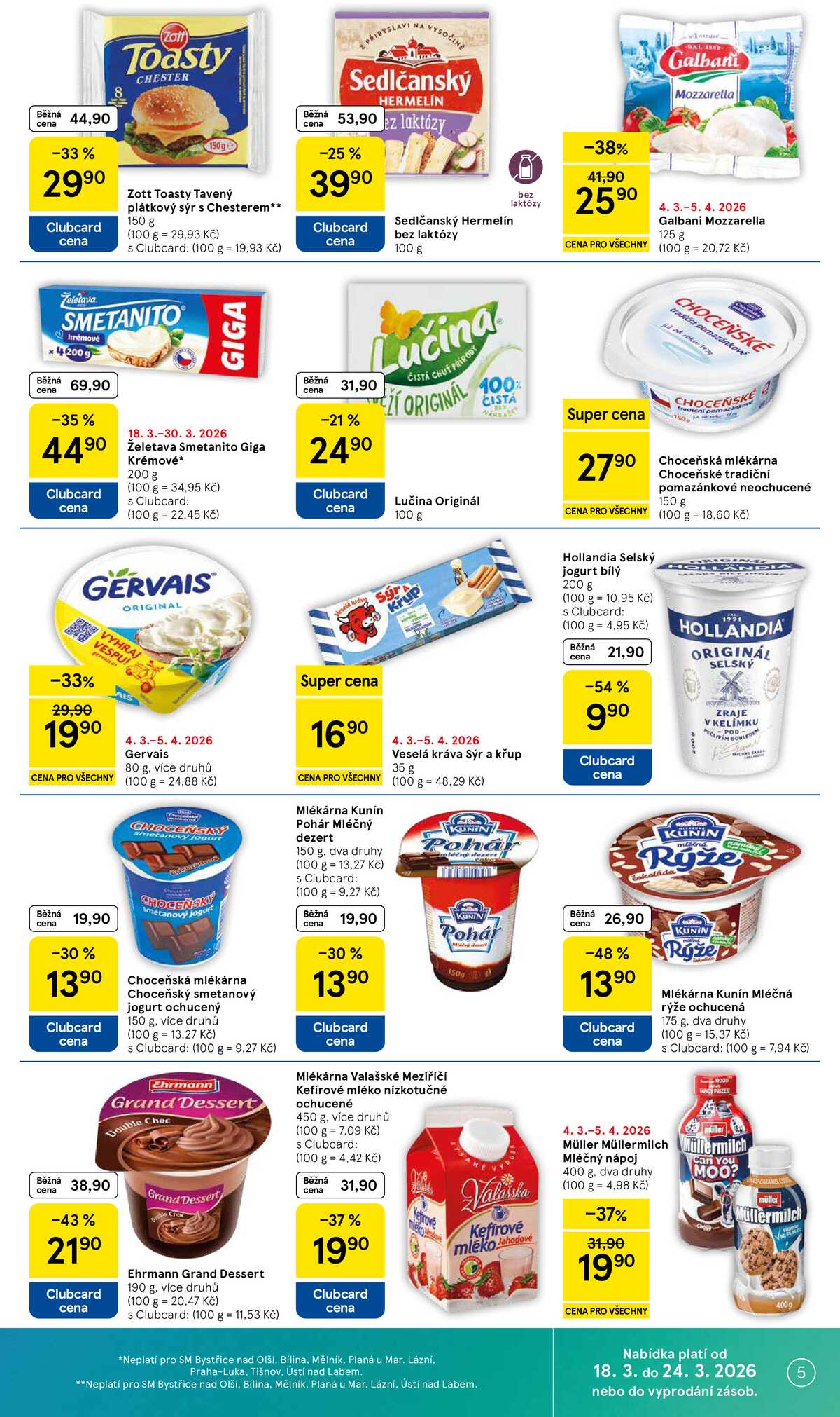Tesco supermarkety od 18.3. do 24.3.2026 strana 5