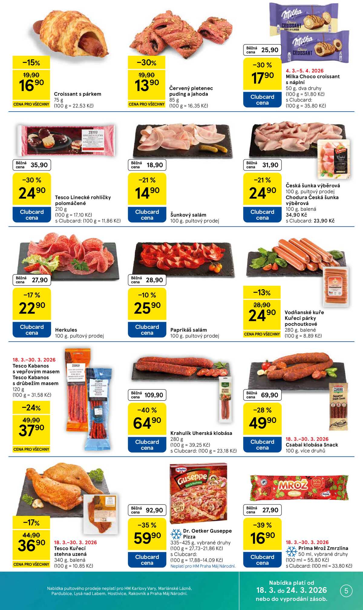 Tesco malé hypermarkety od 18.3. do 24.3.2026 strana 5