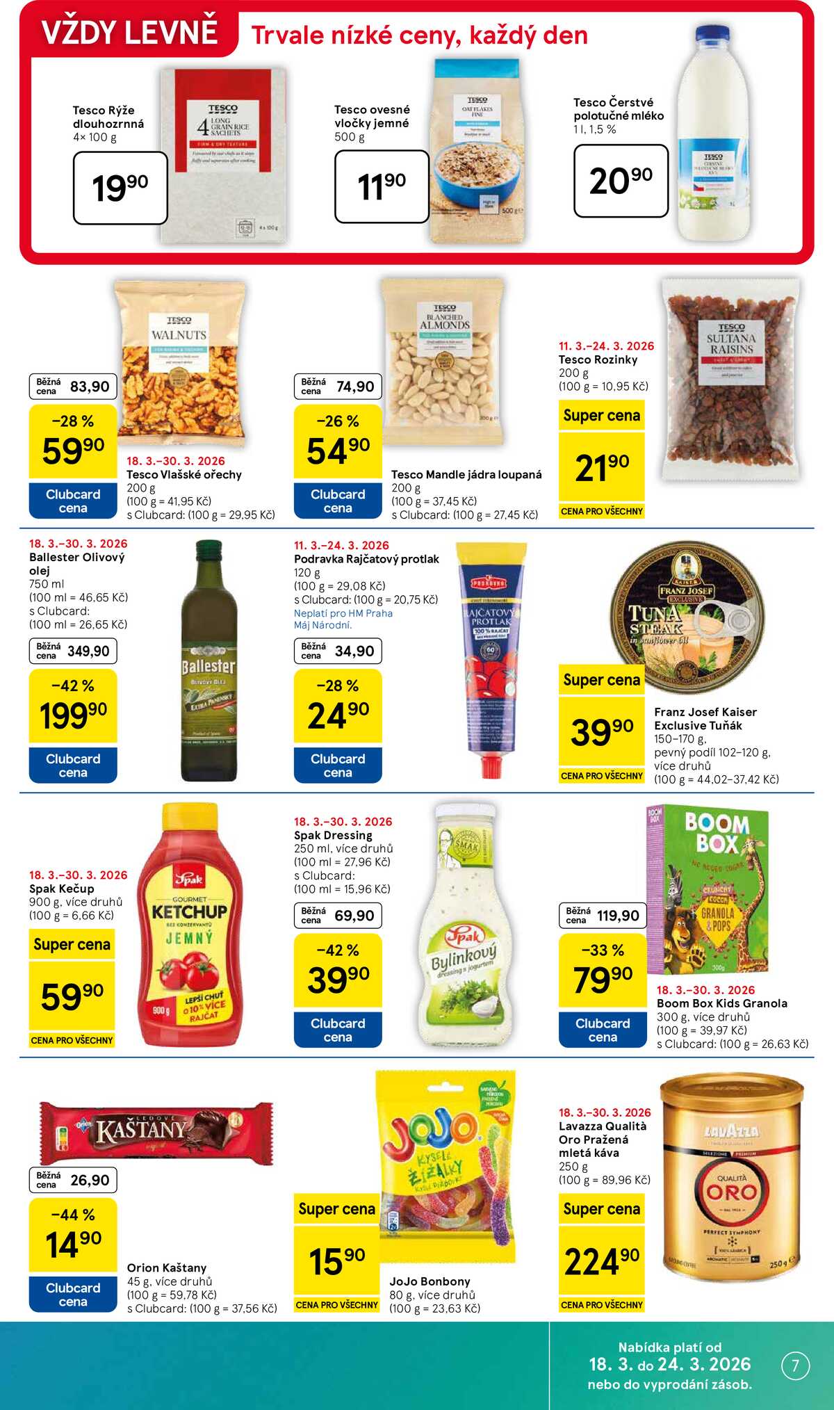 Tesco malé hypermarkety od 18.3. do 24.3.2026 strana 7
