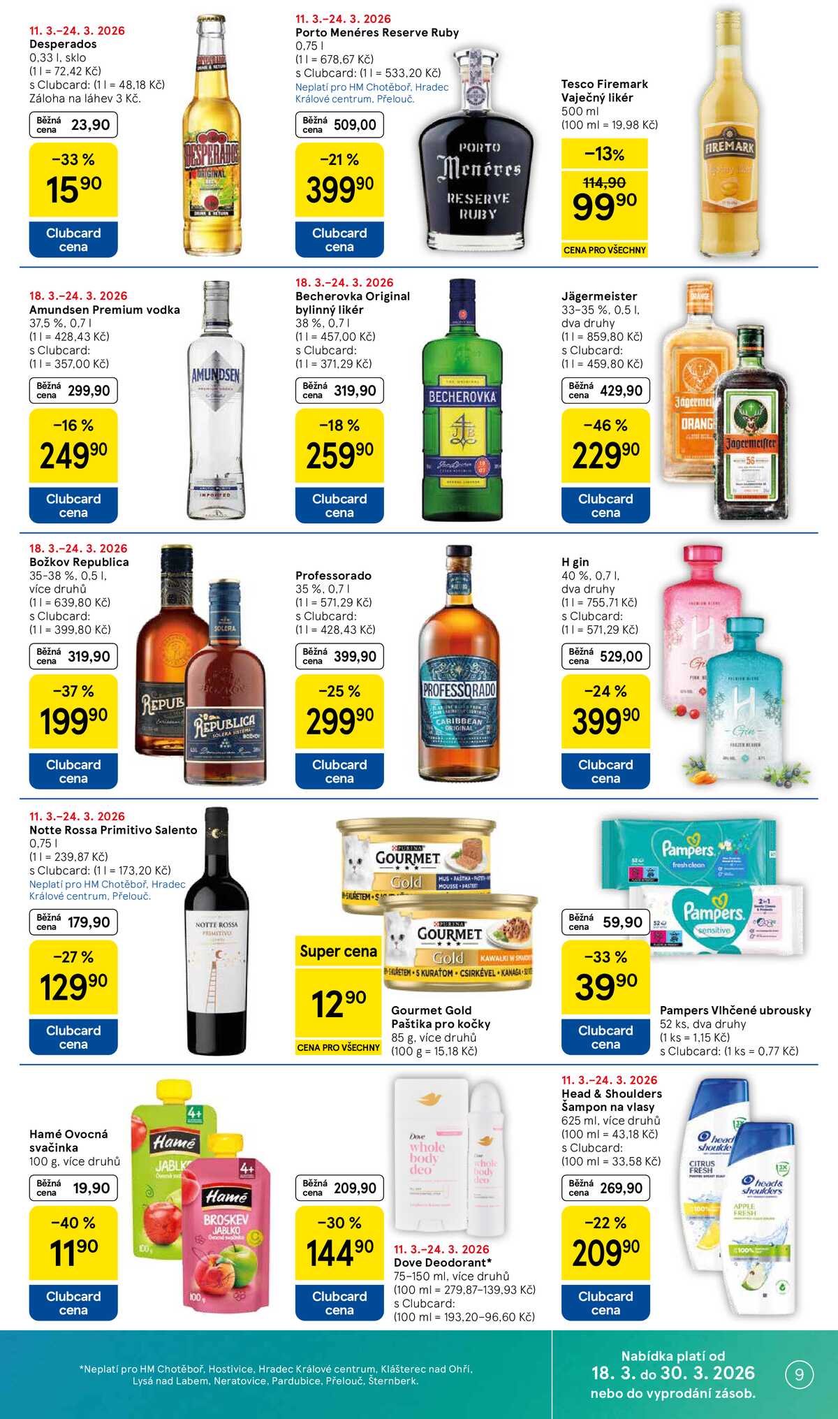 Tesco malé hypermarkety od 18.3. do 24.3.2026 strana 9