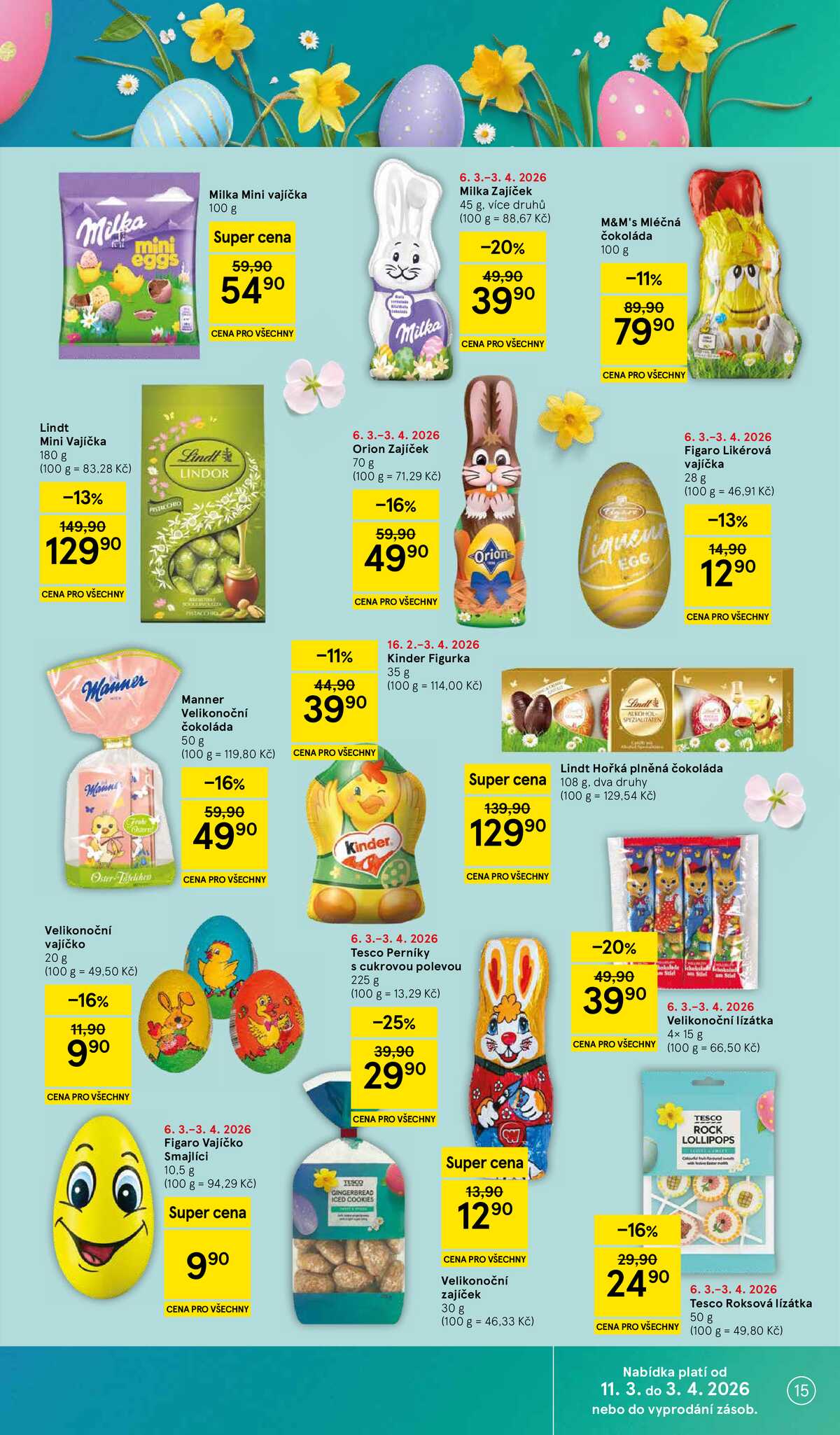 Tesco malé hypermarkety od 18.3. do 24.3.2026 strana 15