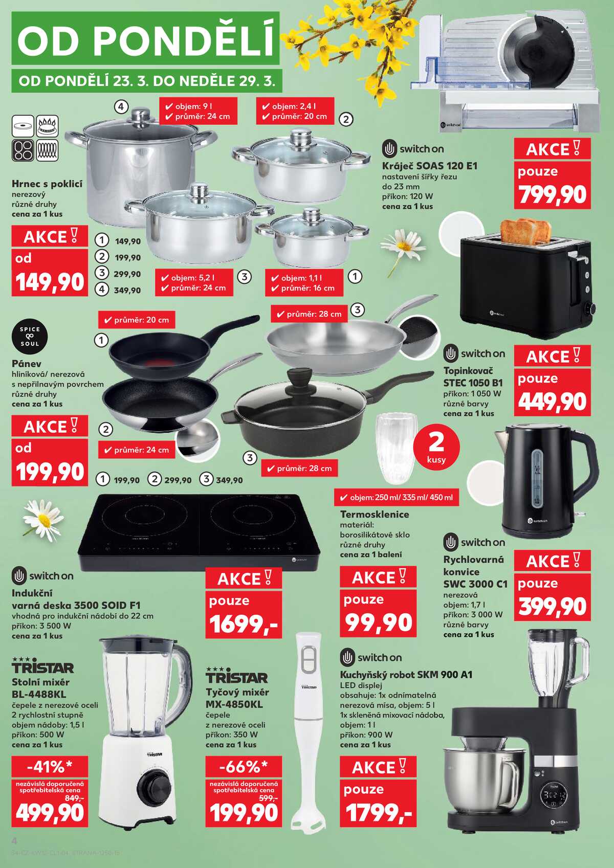 Kaufland Spotřební zboží 18.3. - 29.3.2026 strana 4