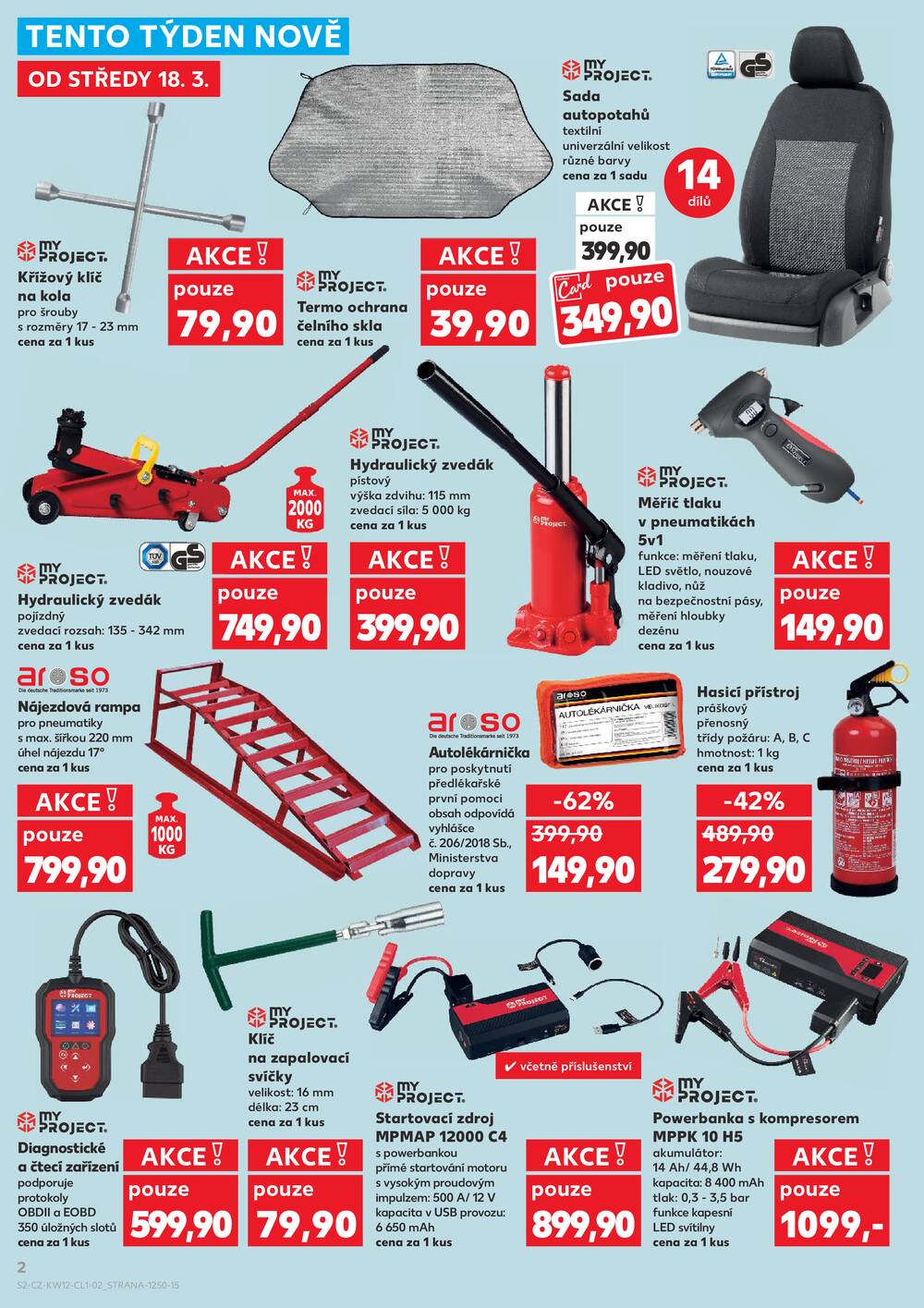 Leták Kaufland - Kaufland Spotřební zboží 18.3. - 29.3.2026 - strana 2