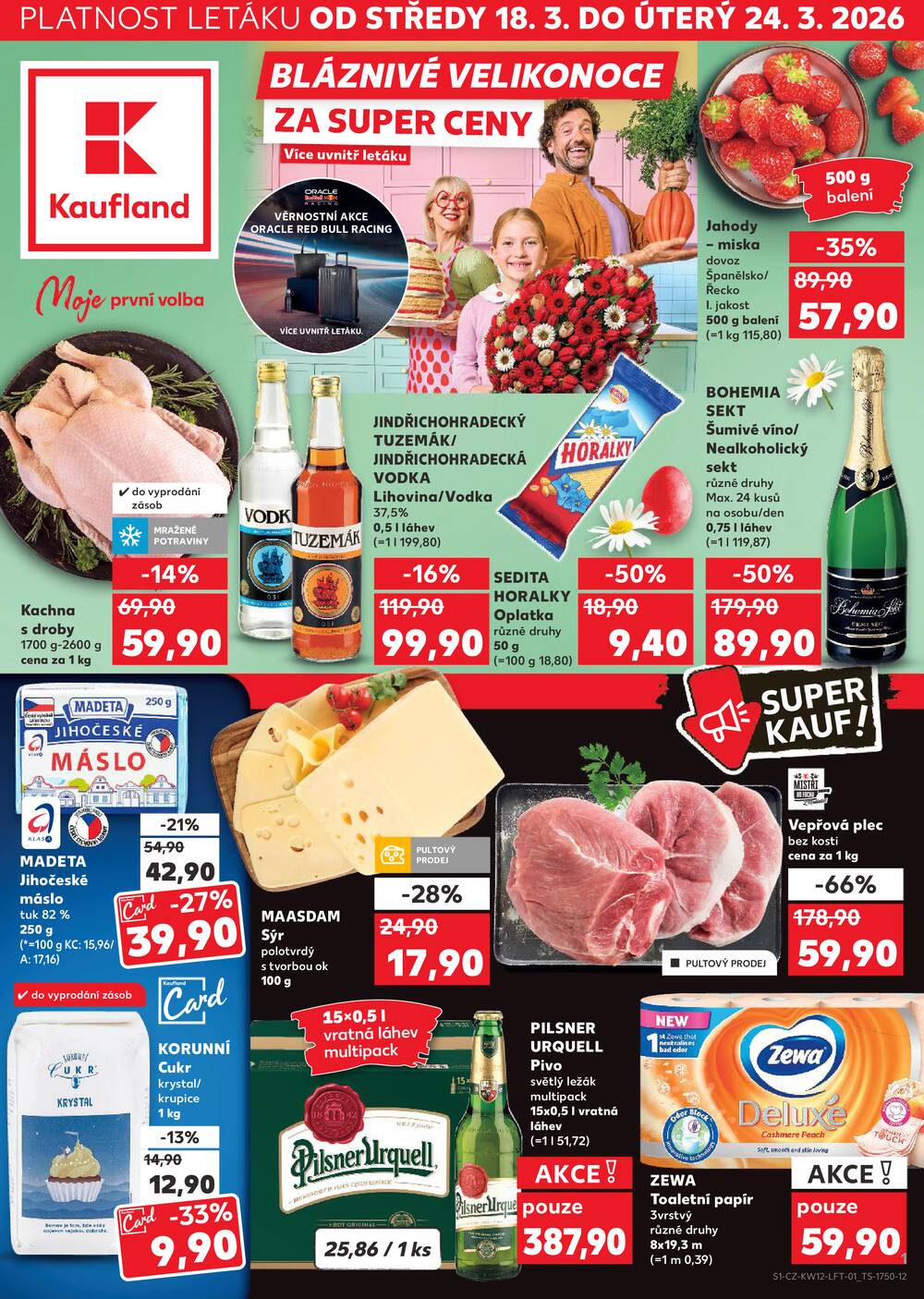 Kaufland 18.3. - 24.3. - Kaufland - Chrudim