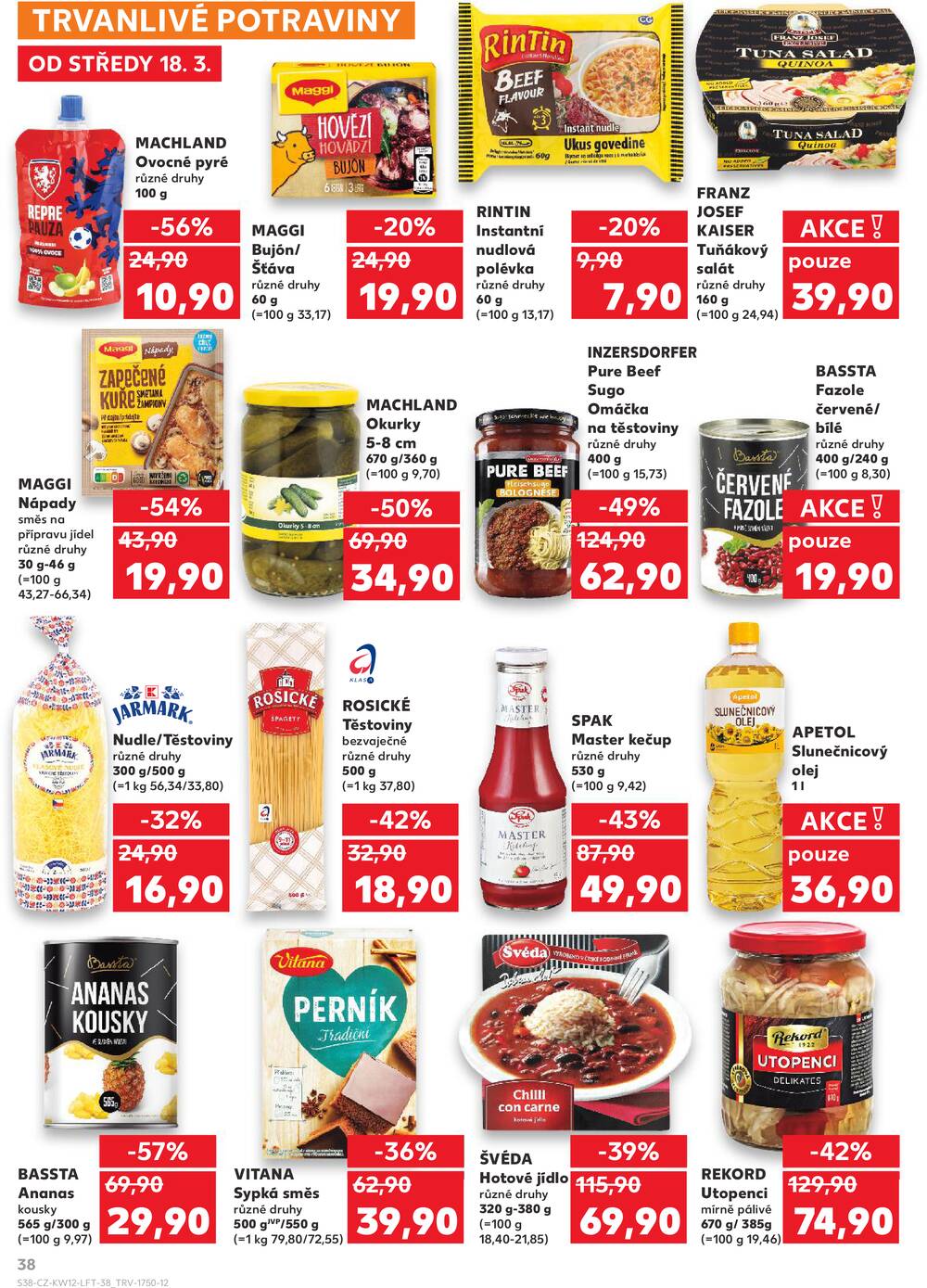 Kaufland 18.3. - 24.3. - Kaufland - Chrudim