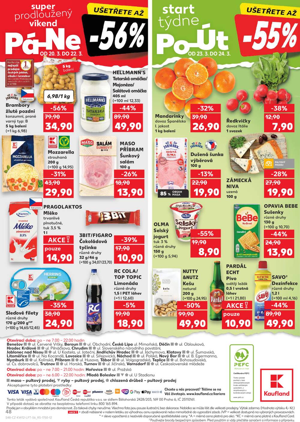 Kaufland 18.3. - 24.3. - Kaufland - Nový Bor