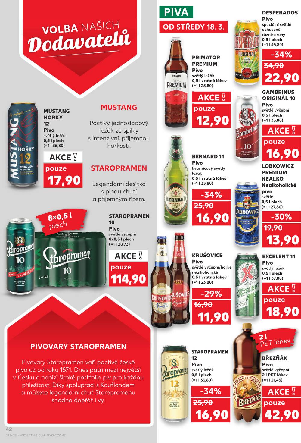 Kaufland 18.3. - 24.3. - Kaufland - Vyškov