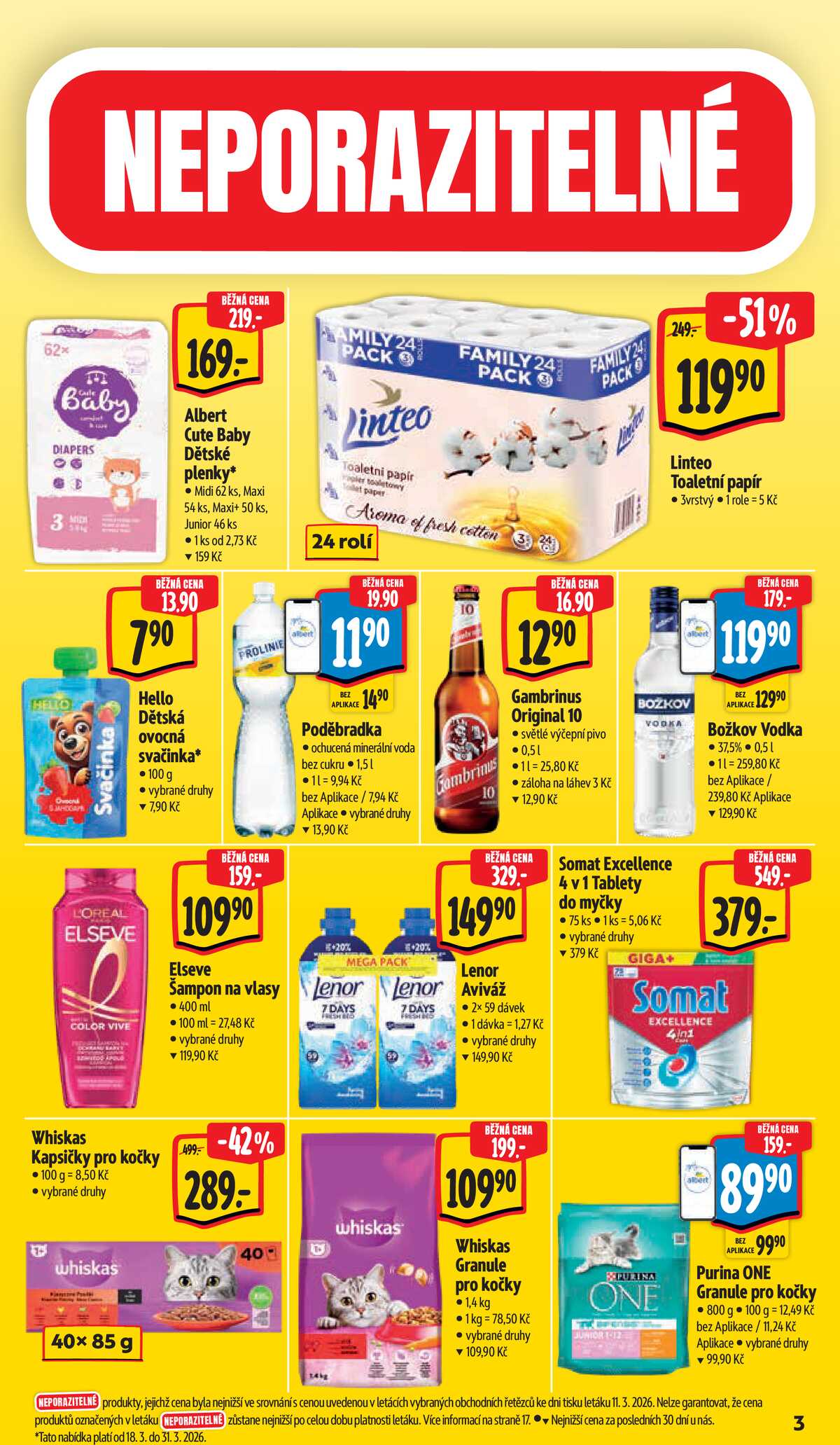 Albert Supermarket od 18.3. do 24.3.2026 strana 3