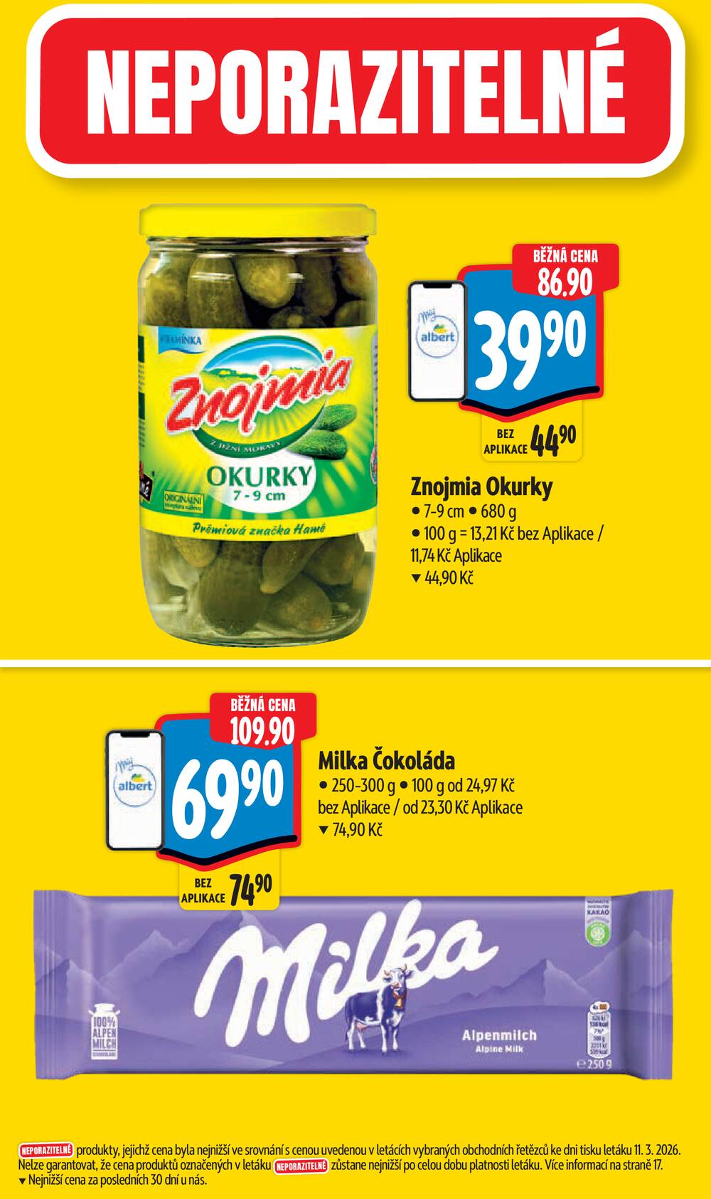 Albert Supermarket Jihomoravský od 18.3. do 24.3.2026