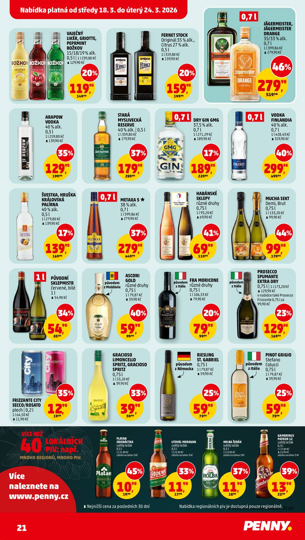 Penny Market od 18.3. do 24.3.2026