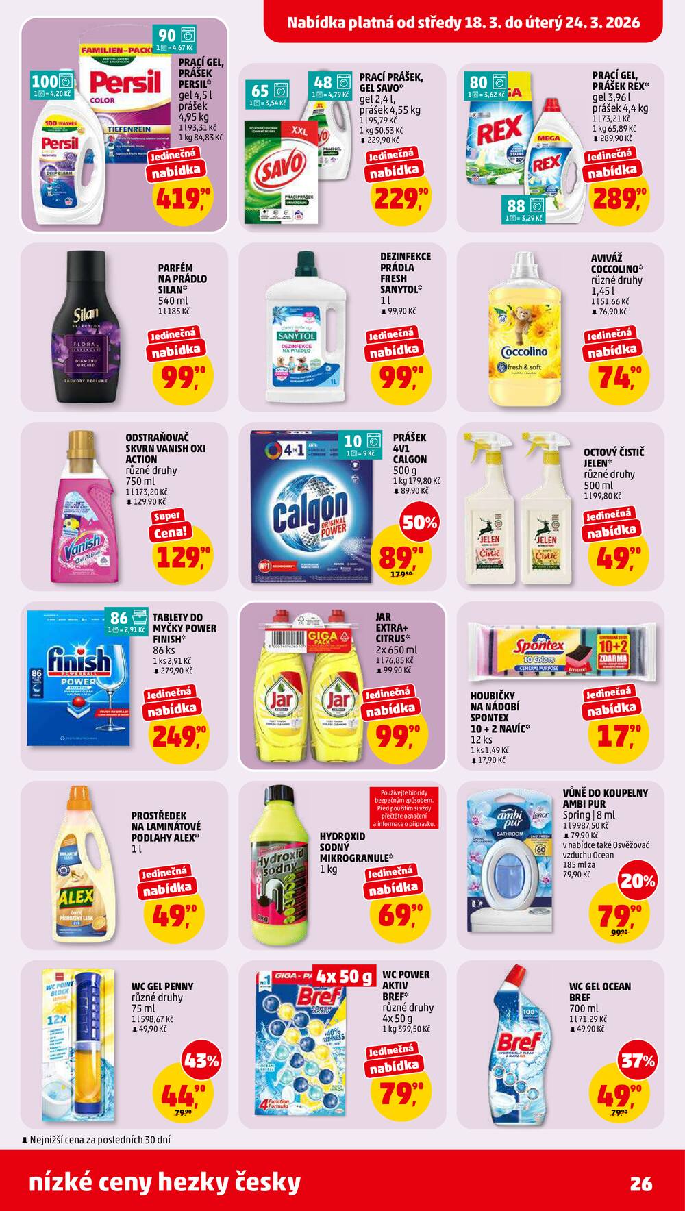 Penny Market od 18.3. do 24.3.2026