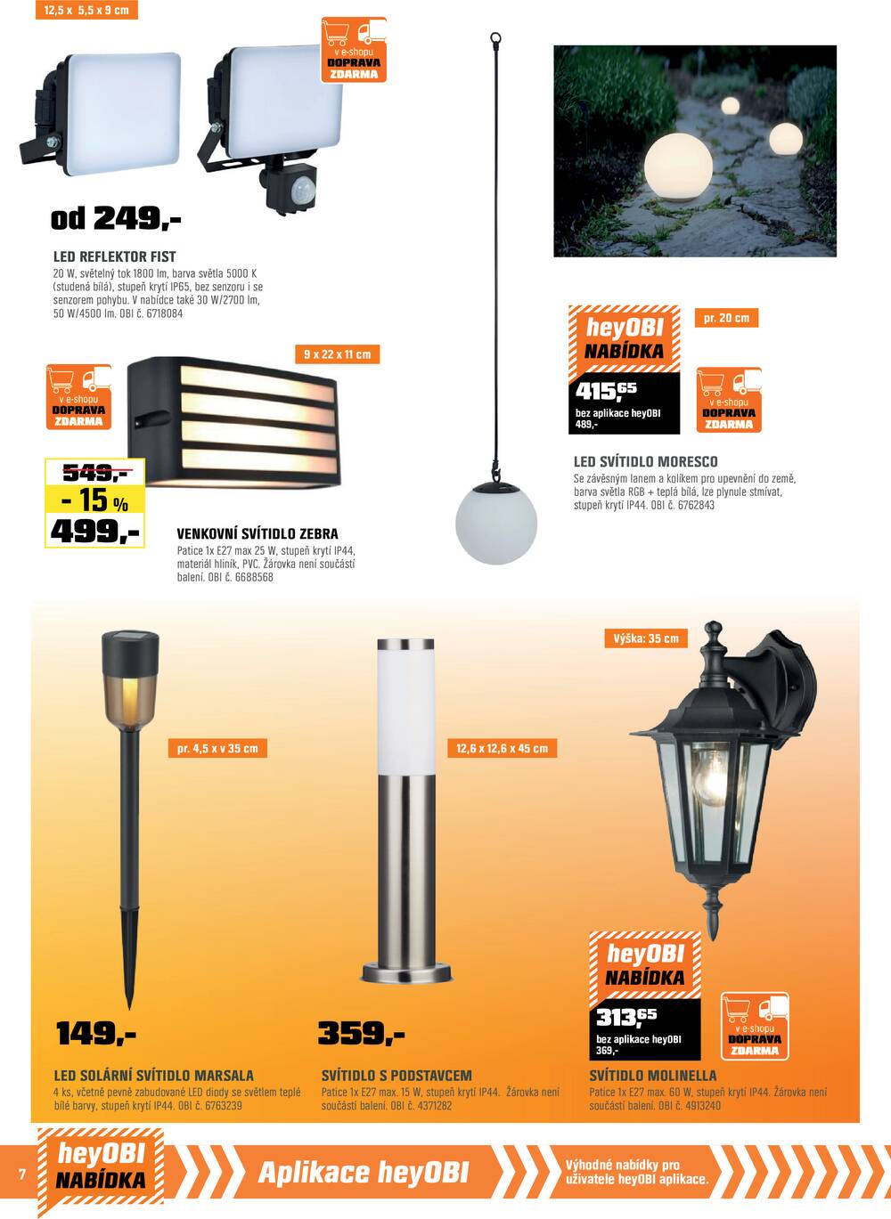 Leták OBI - OBI od 16.3. do 31.3.2026 - strana 8 Leták OBI - OBI od 16.3. do 31.3.2026 - strana 8