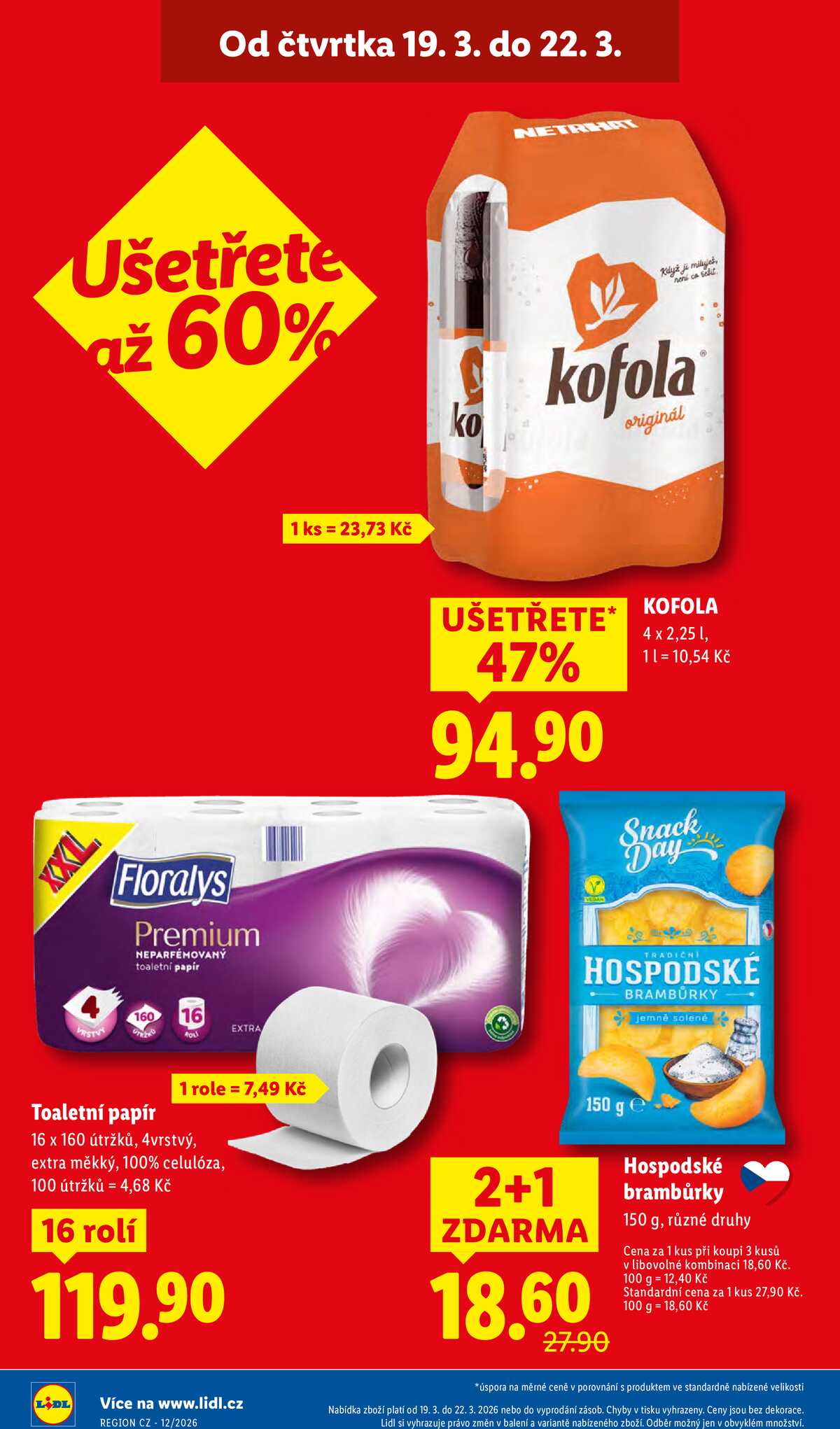Lidl Čtvrtek od 19.3. do 22.3.2026 strana 2