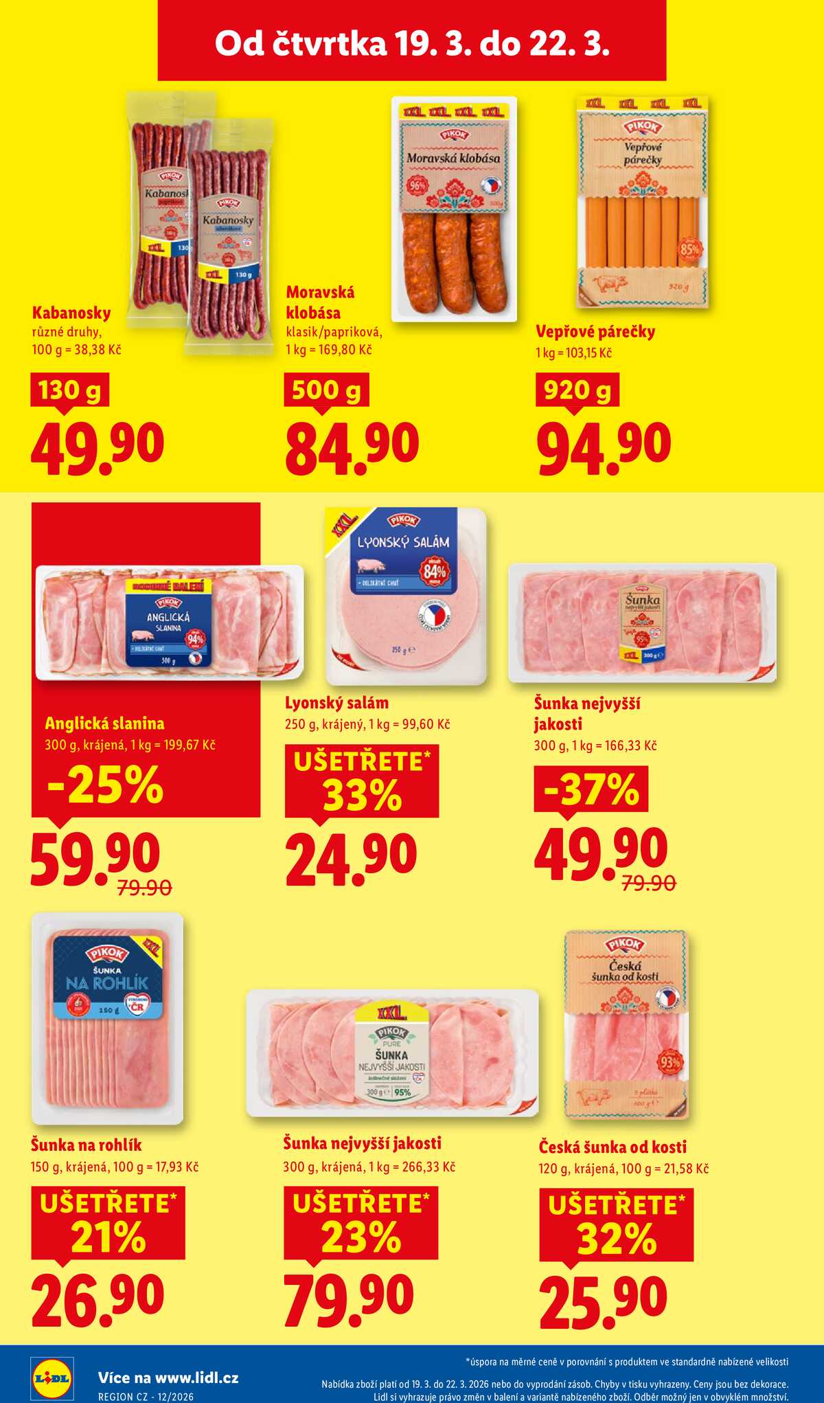 Lidl Čtvrtek od 19.3. do 22.3.2026 strana 18