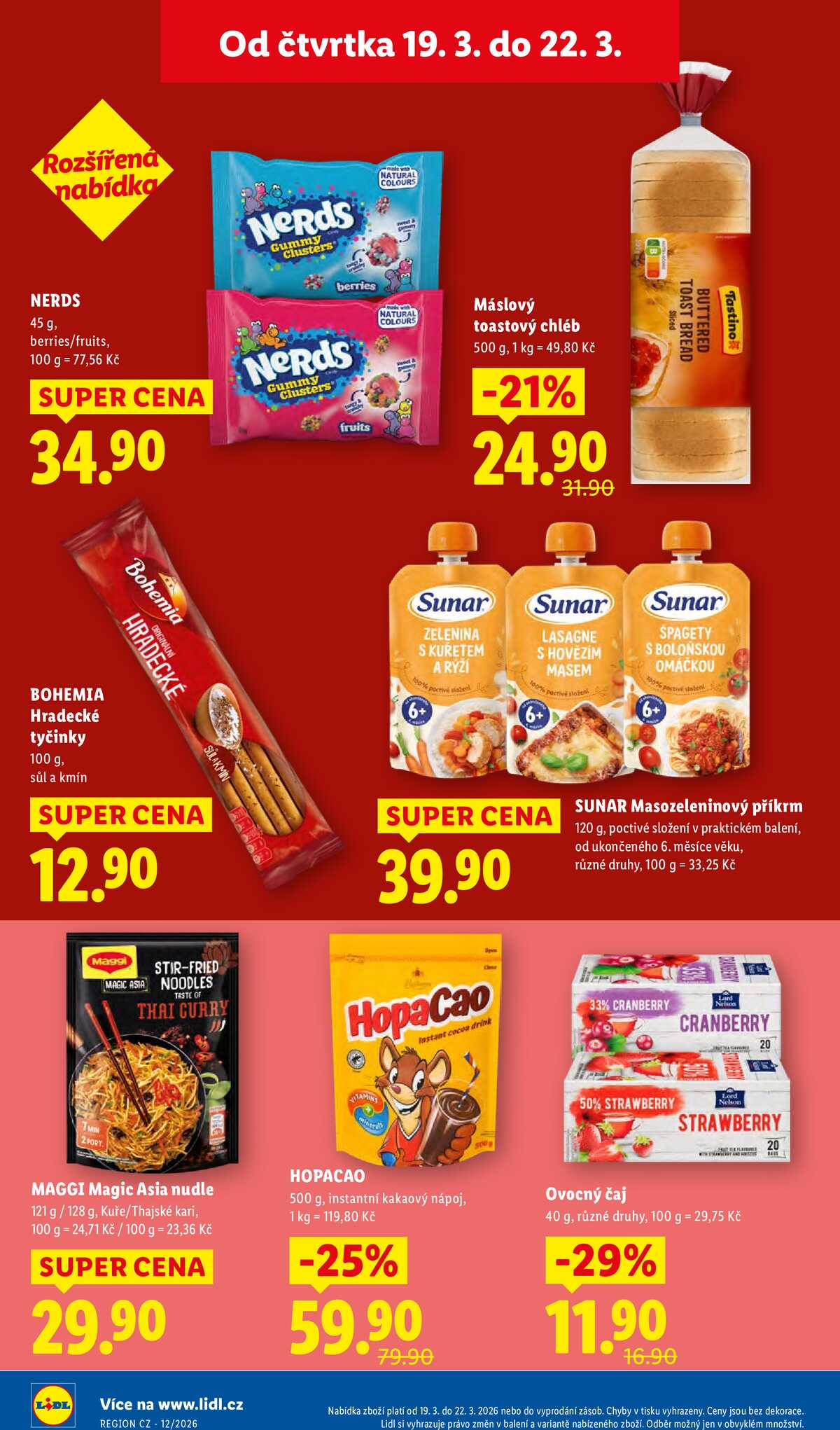 Lidl Čtvrtek od 19.3. do 22.3.2026 strana 24