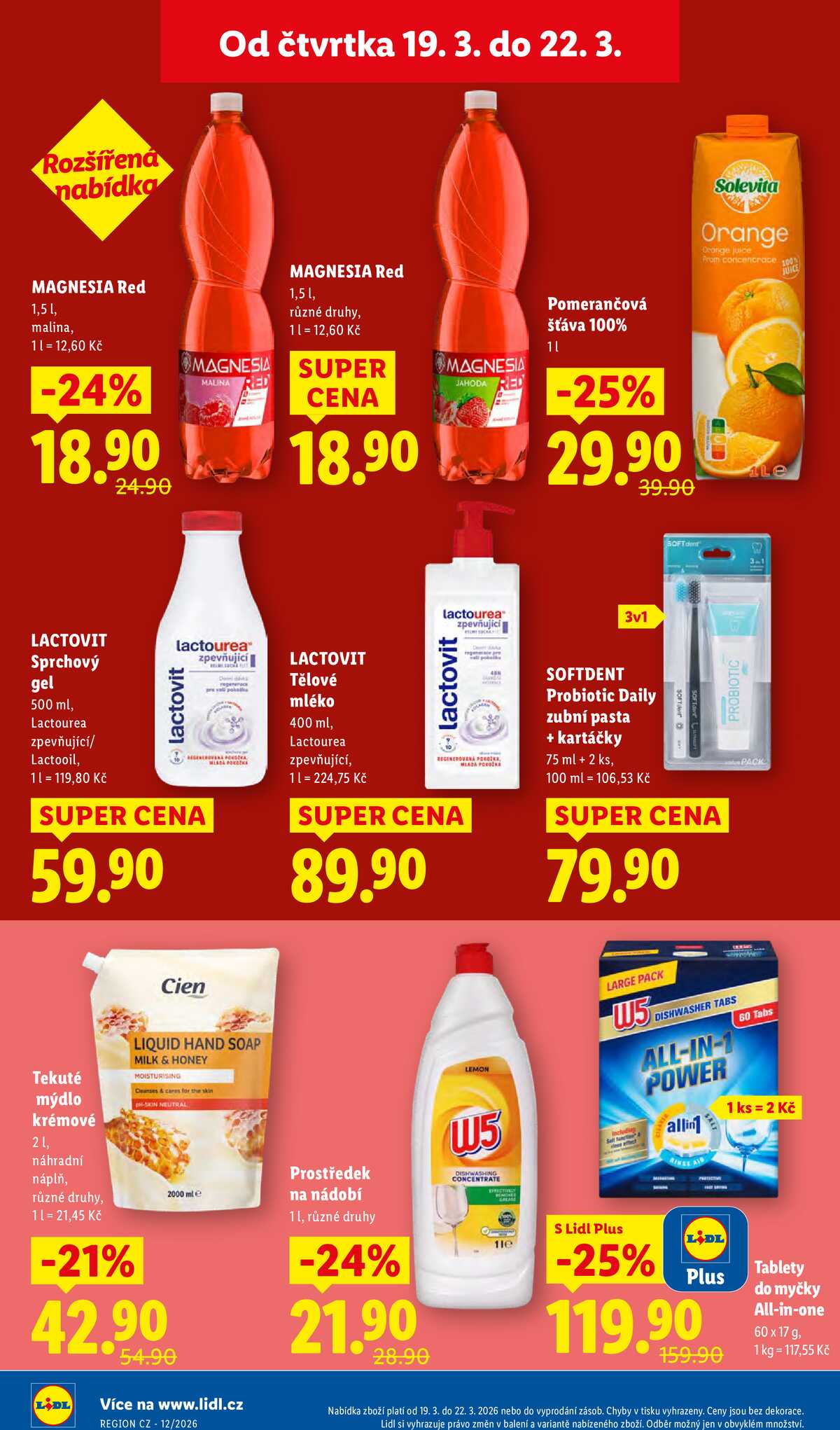 Lidl Čtvrtek od 19.3. do 22.3.2026 strana 26