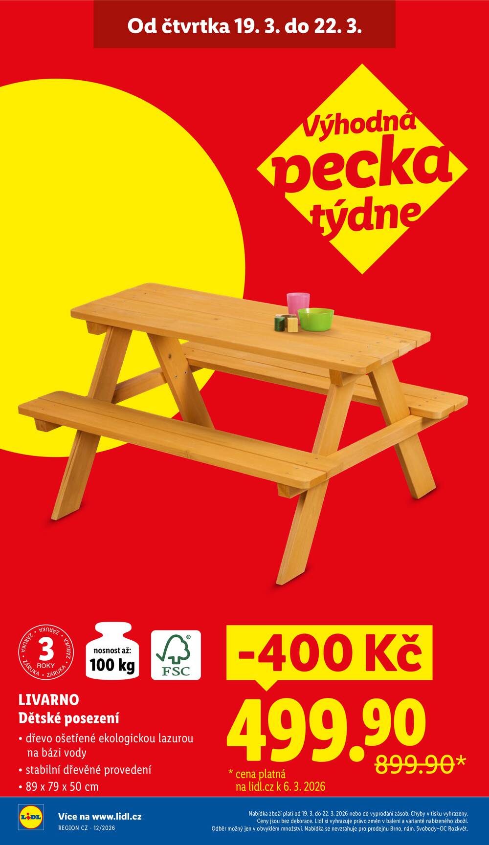 Lidl Čtvrtek od 19.3. do 22.3.2026