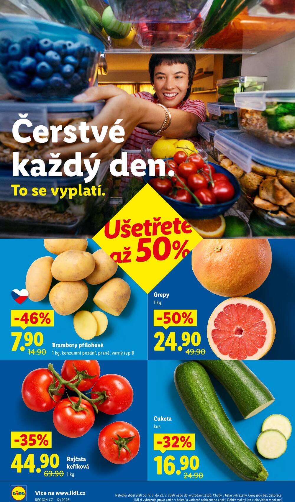 Lidl Čtvrtek od 19.3. do 22.3.2026