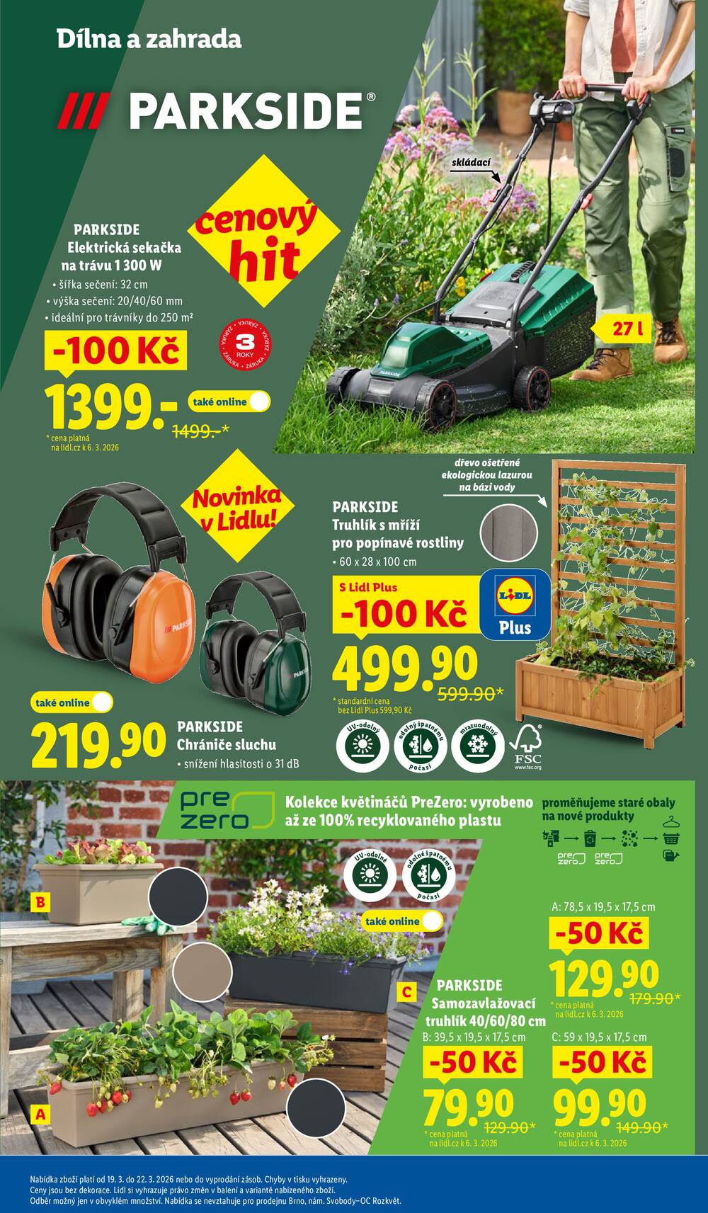Lidl Čtvrtek od 19.3. do 22.3.2026