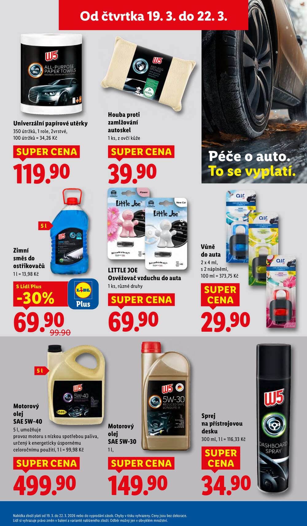 Lidl Čtvrtek od 19.3. do 22.3.2026
